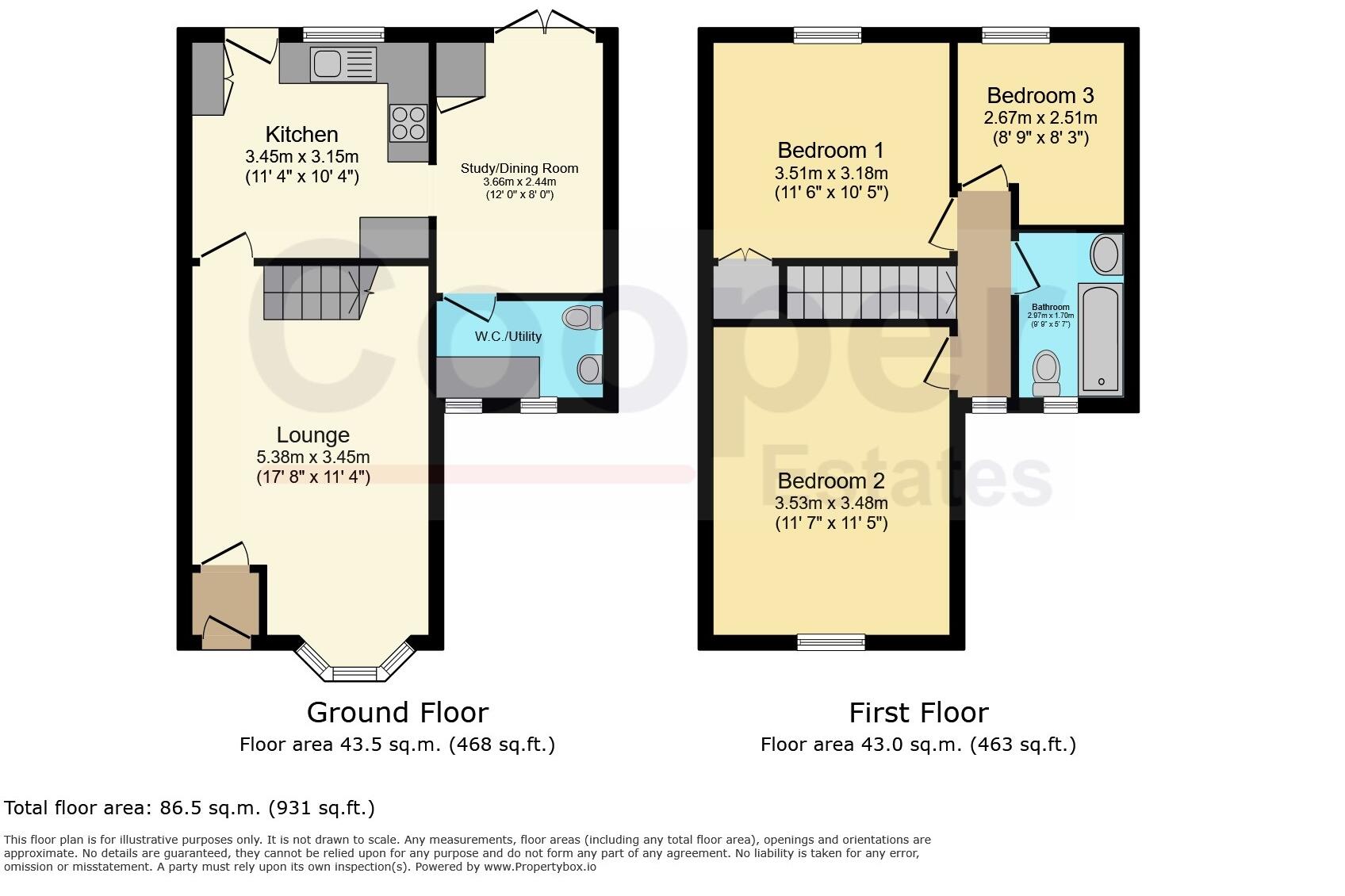 Hartland Drive, Market Harborough floorplan