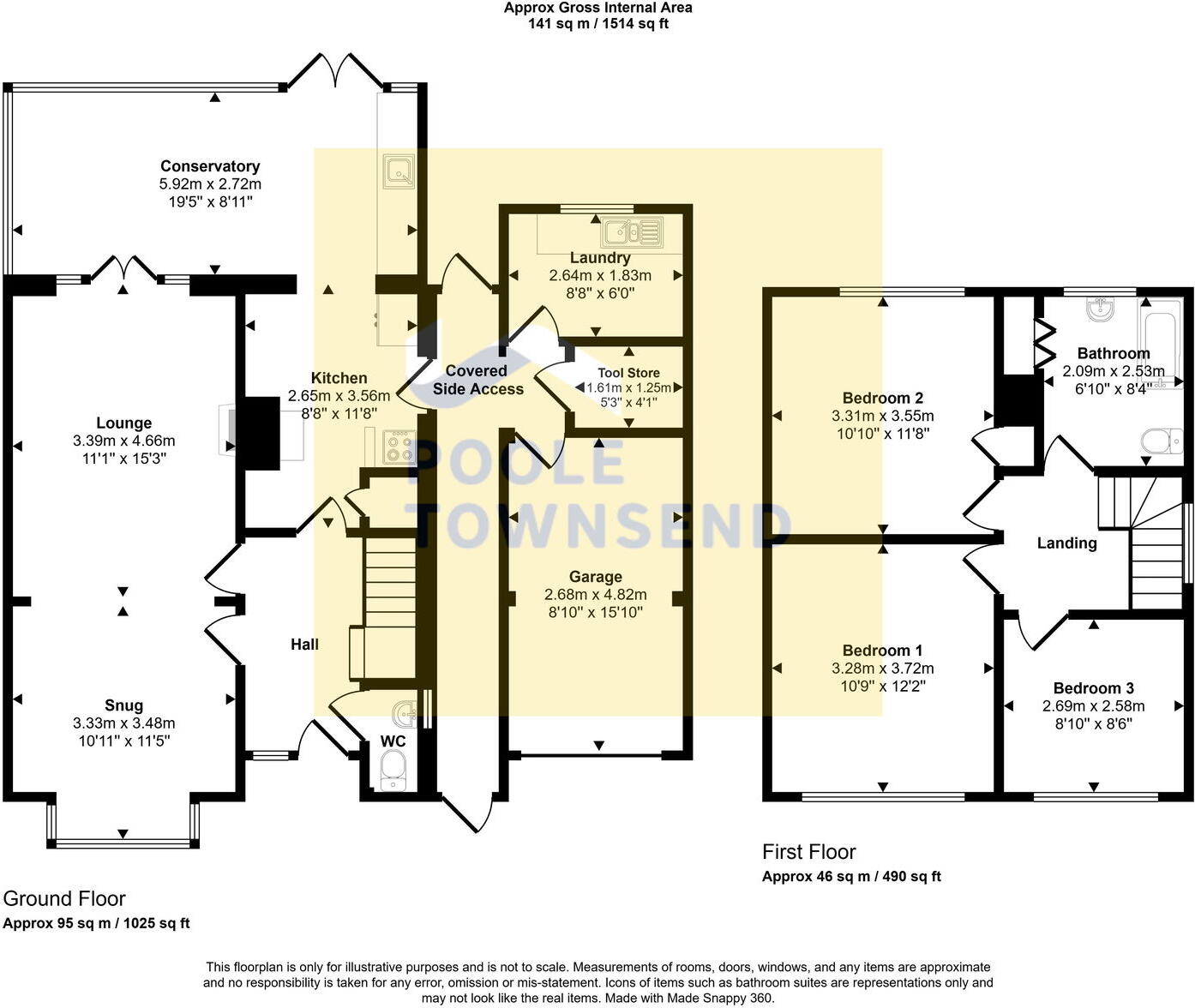 22, Dunmail Raise, Barrow-in-furness, LA14 4NA floorplan