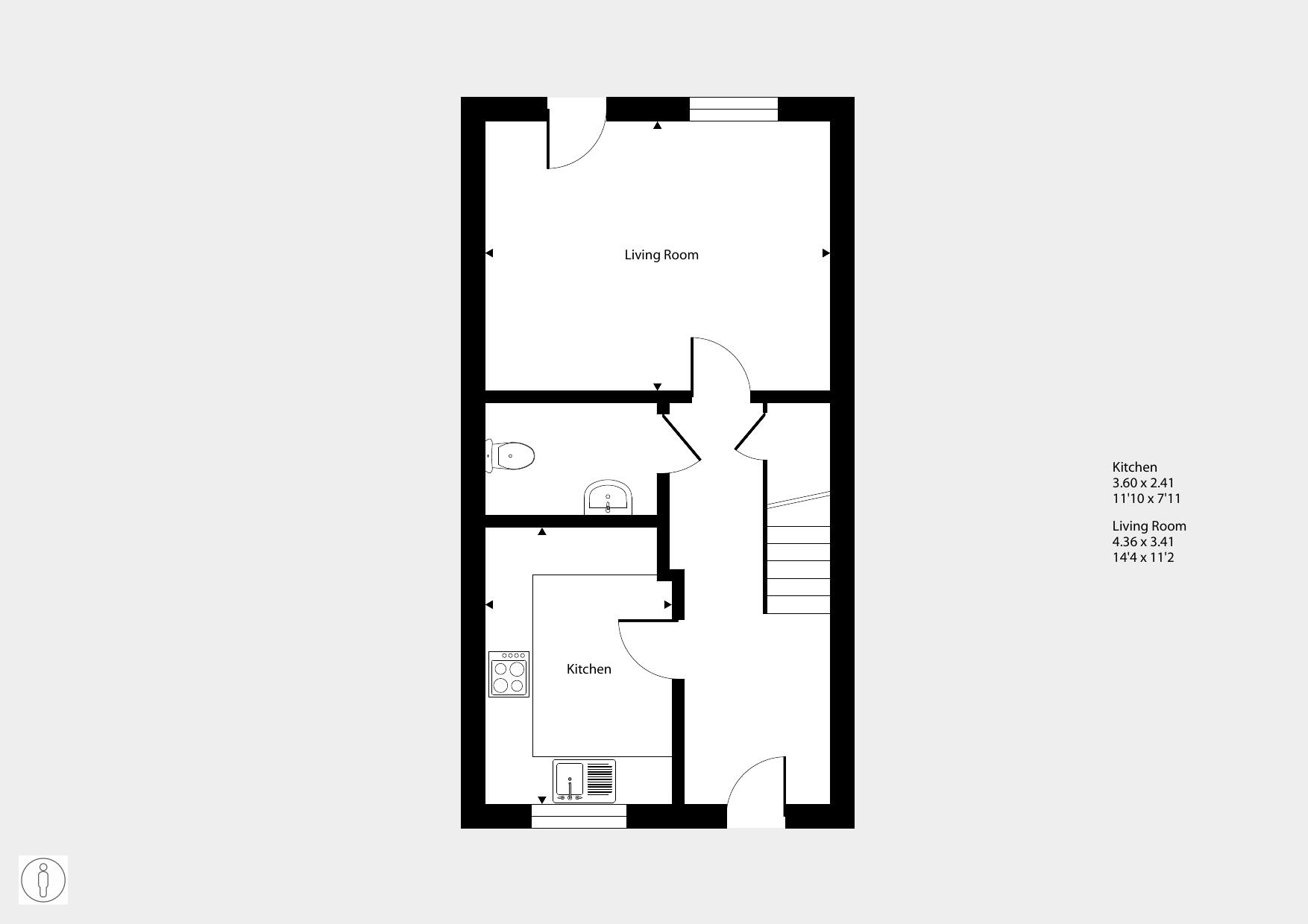 8 Warner Close, Hedge End floorplan