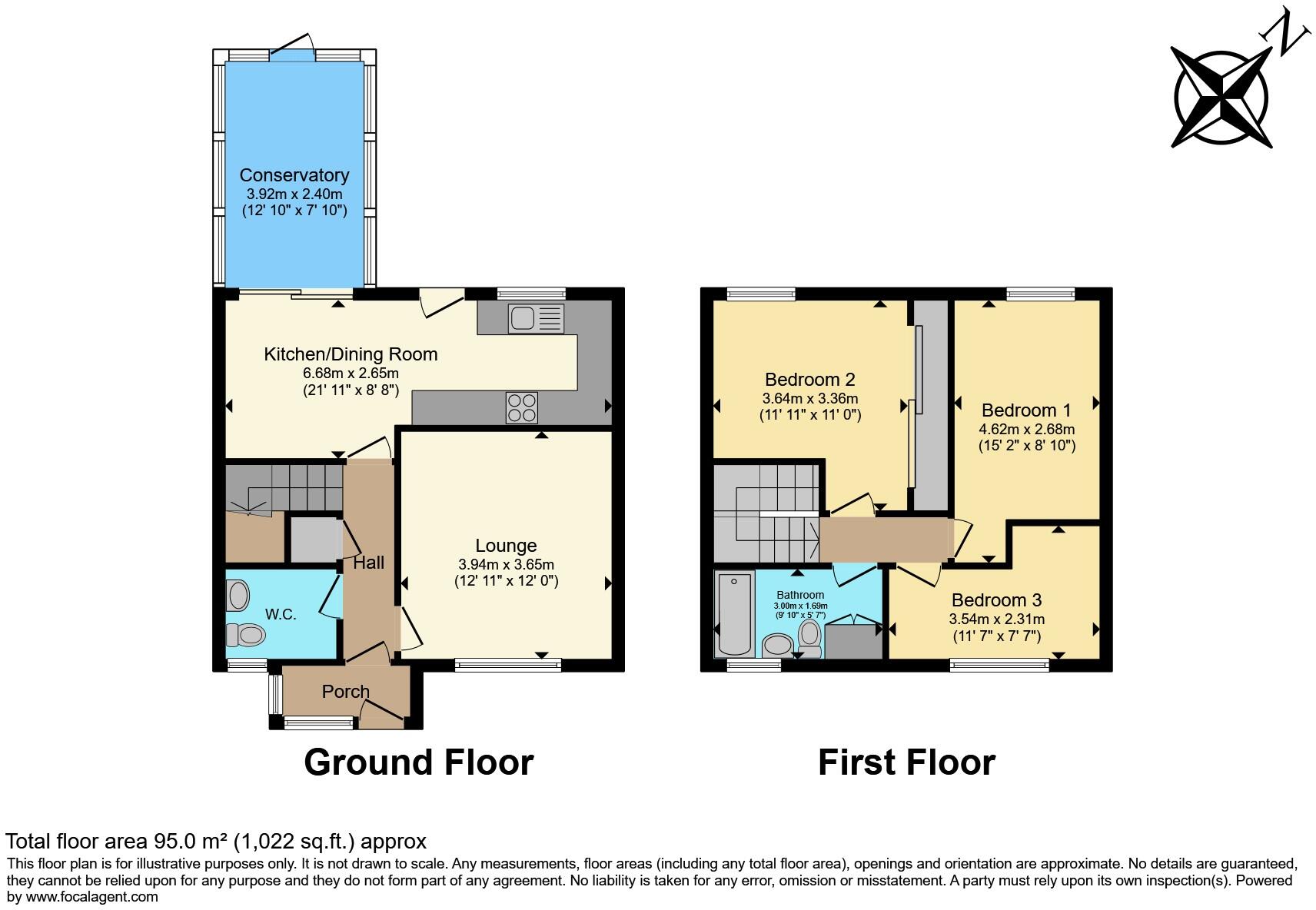 Sherburn Road, Brighouse, HD6 floorplan