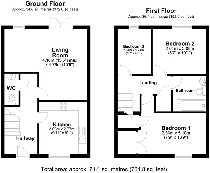 Millgrove Street, Swindon floorplan