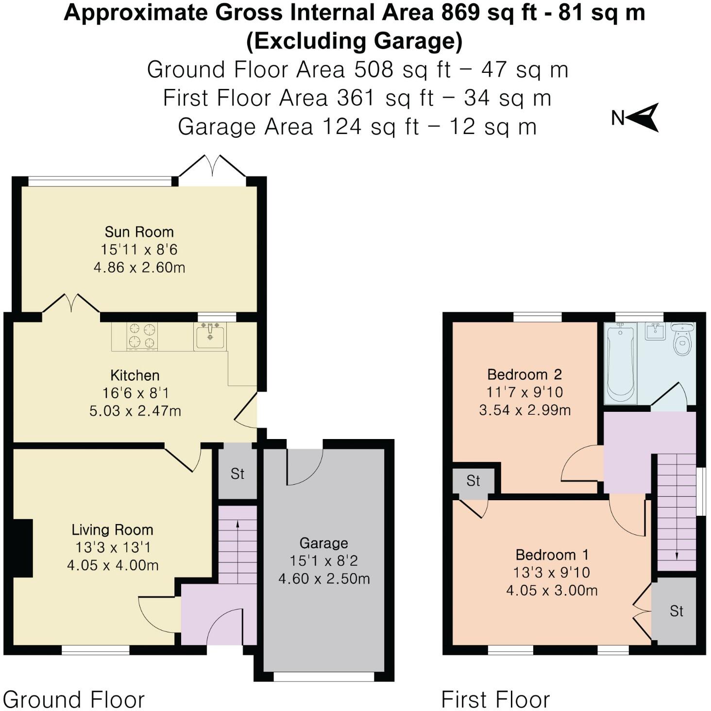 Kingswood Drive, Carshalton, Greater London, SM5 floorplan