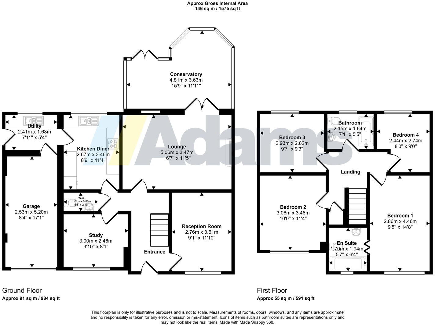 Camden Court, Norton floorplan