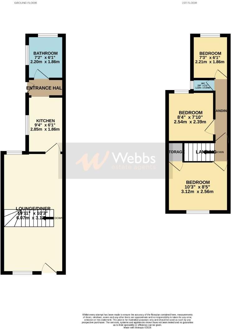 Upper Landywood Lane, Cheslyn Hay, Walsall floorplan