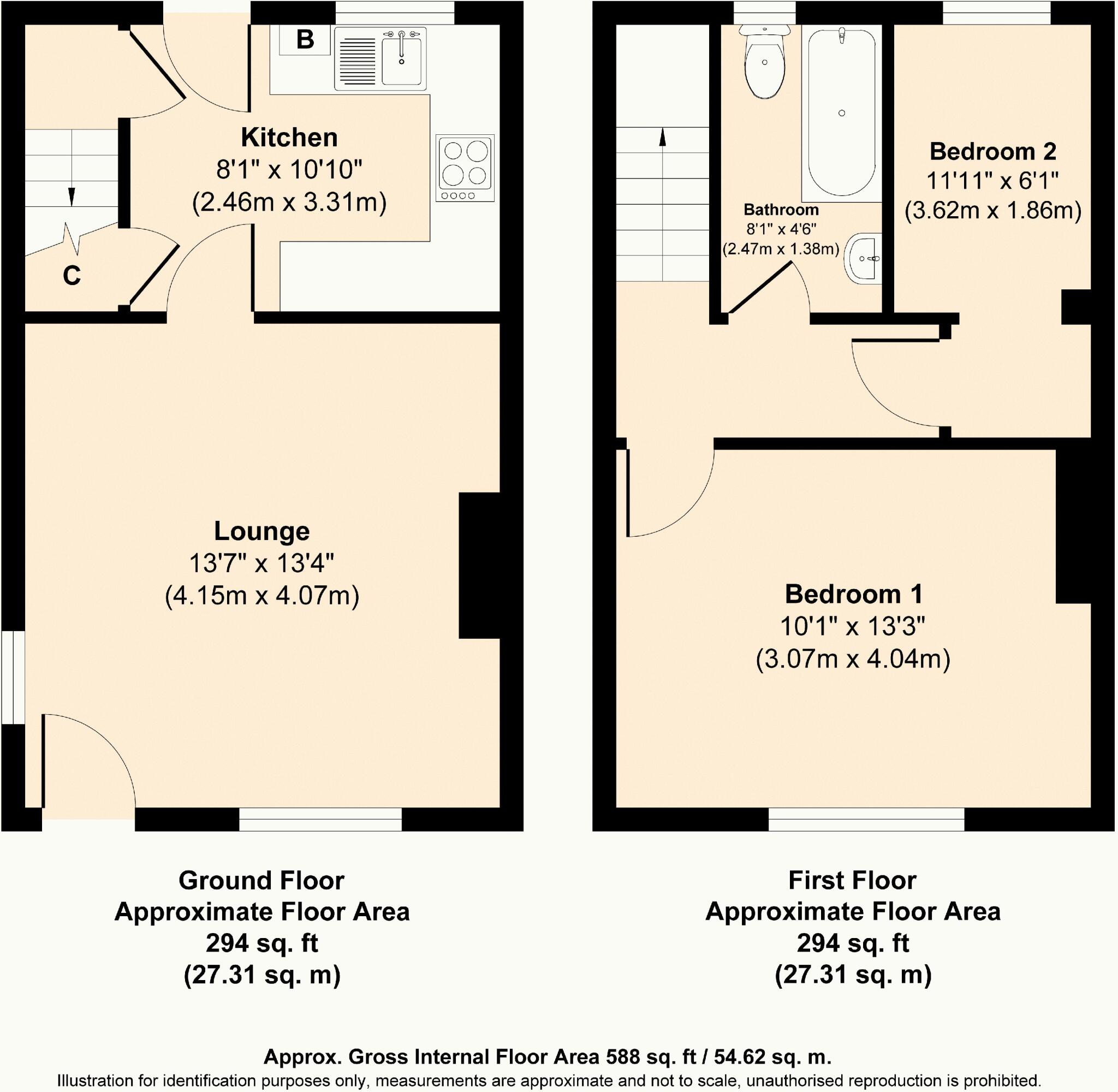 Queens Road Terrace, Littleborough, OL15 8AN floorplan