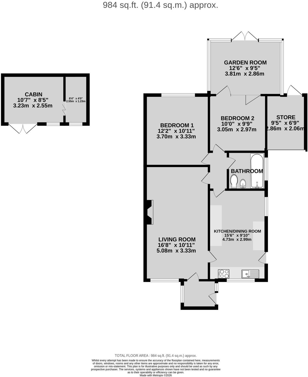 Red House Road, Bodicote floorplan