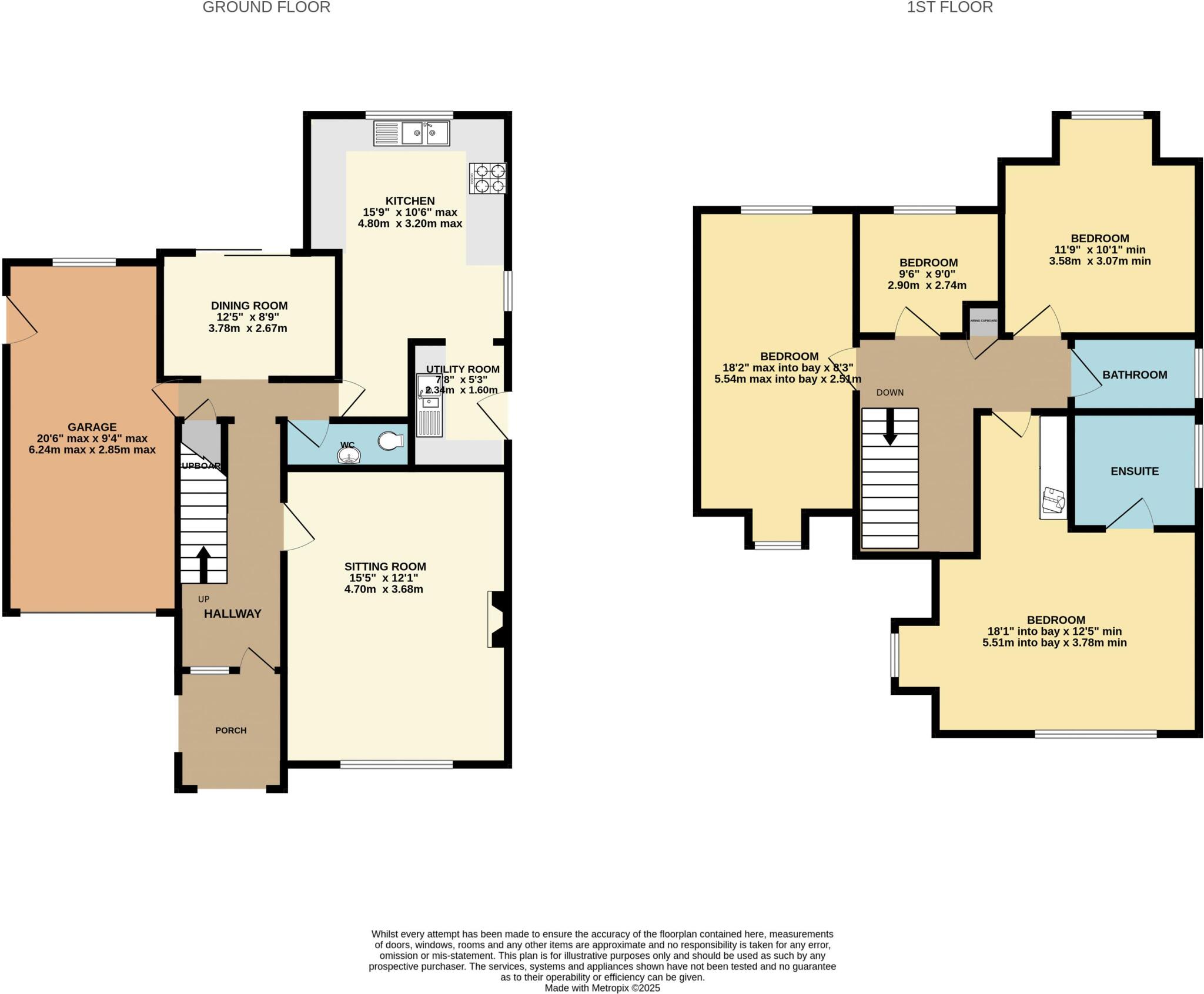 Brooklynn Close, Waltham Chase floorplan