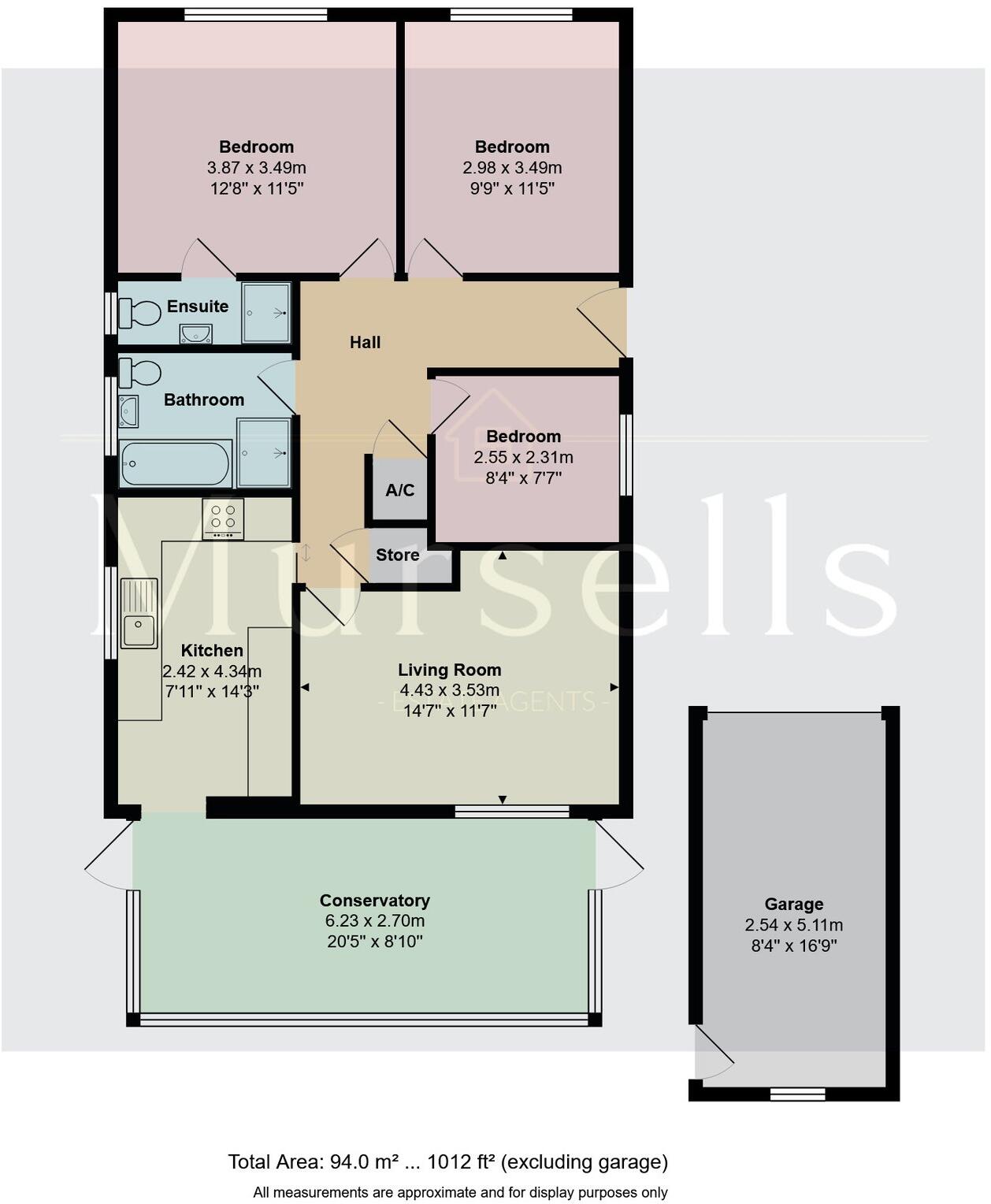 Paddock Close, Lytchett Matravers, Poole, BH16 floorplan