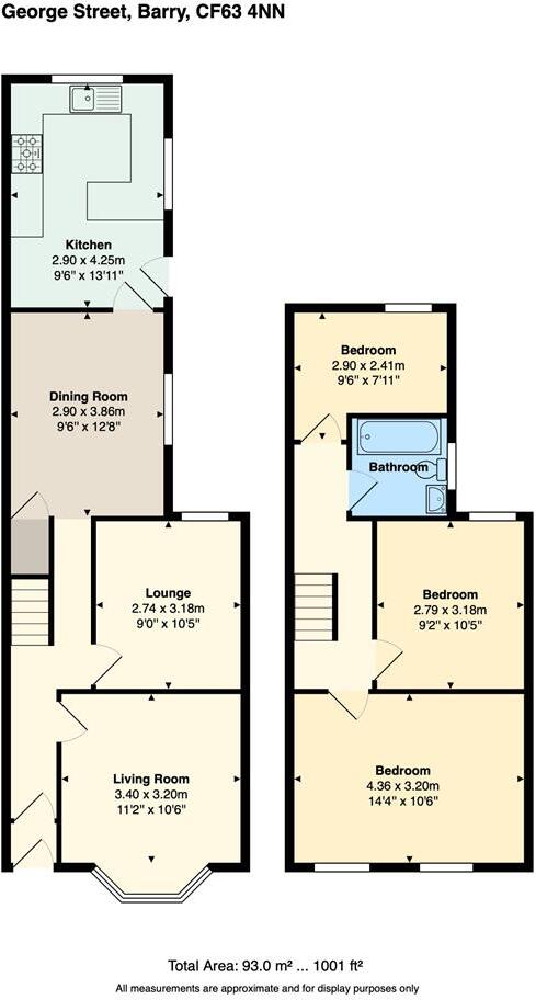 George Street, Barry floorplan