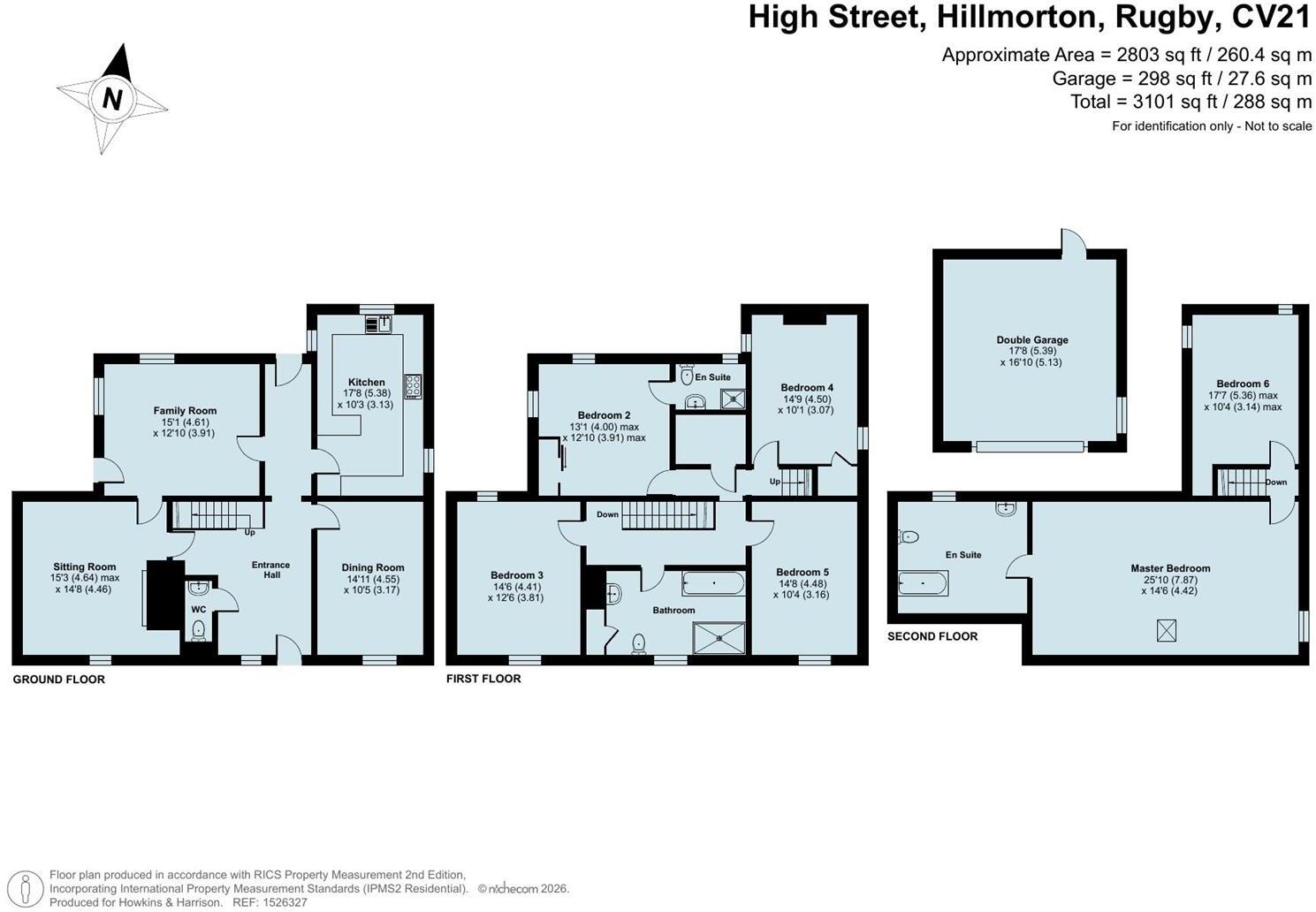 High Street, Hillmorton, Rugby, CV21 floorplan