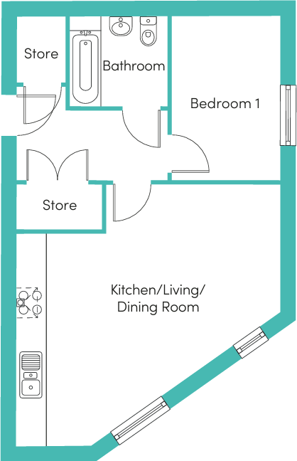 Boreal Court, Harlow, CM17 floorplan