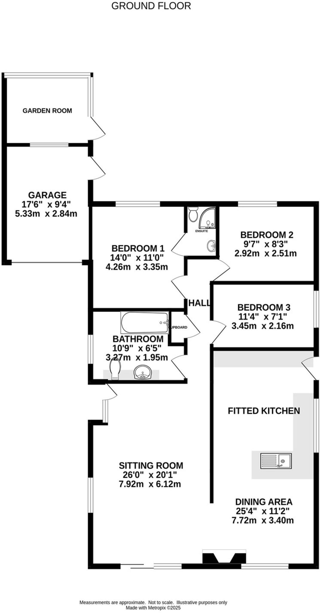 Craig Drive, Whaley Bridge, SK23 floorplan