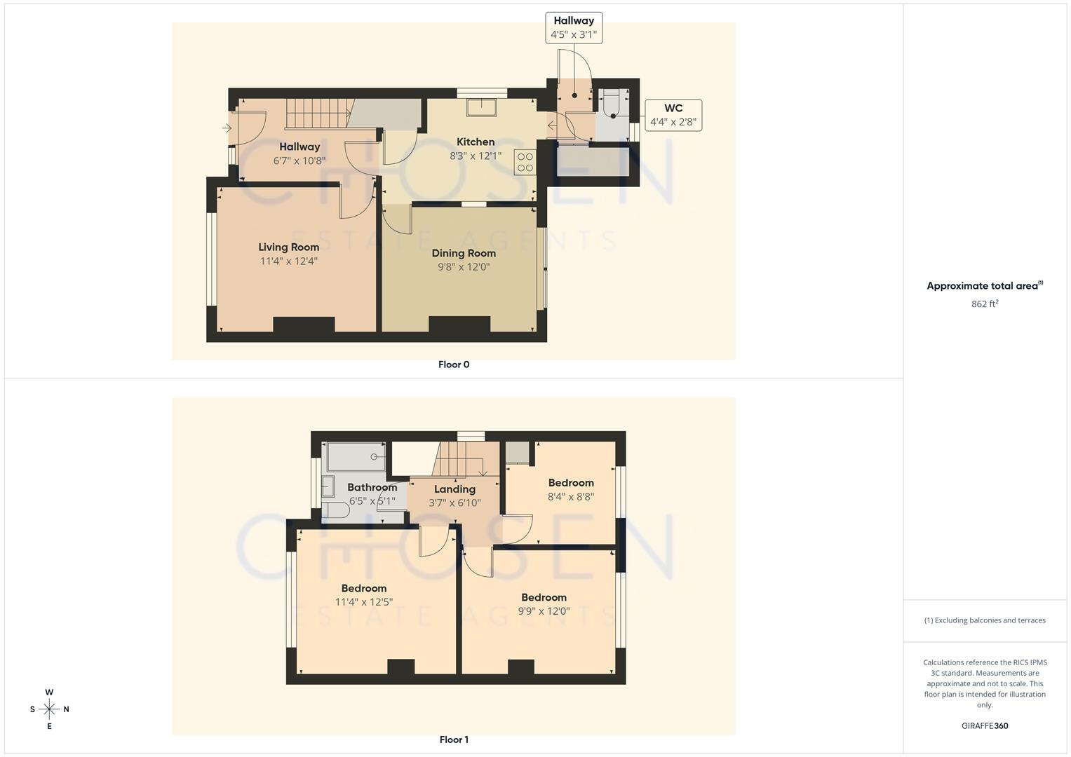 Chosen Drive, Gloucester floorplan