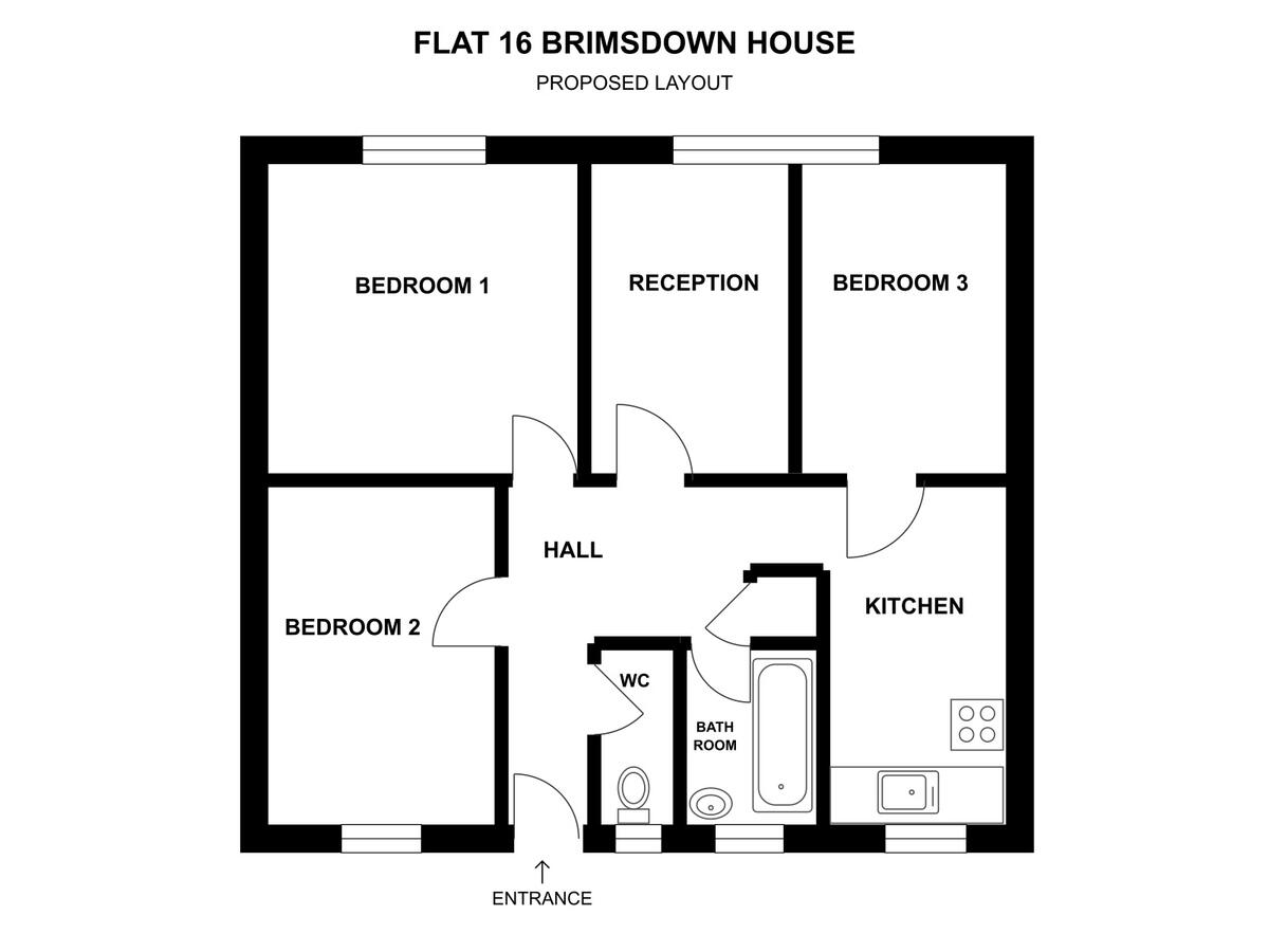 Devas Street, London, E3 floorplan