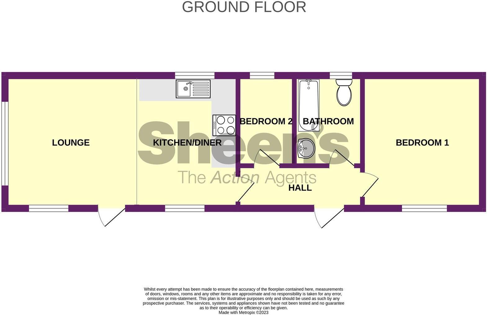 Meadowview Park, St. Osyth Road, Little Clacton, Clacton-On-Sea floorplan