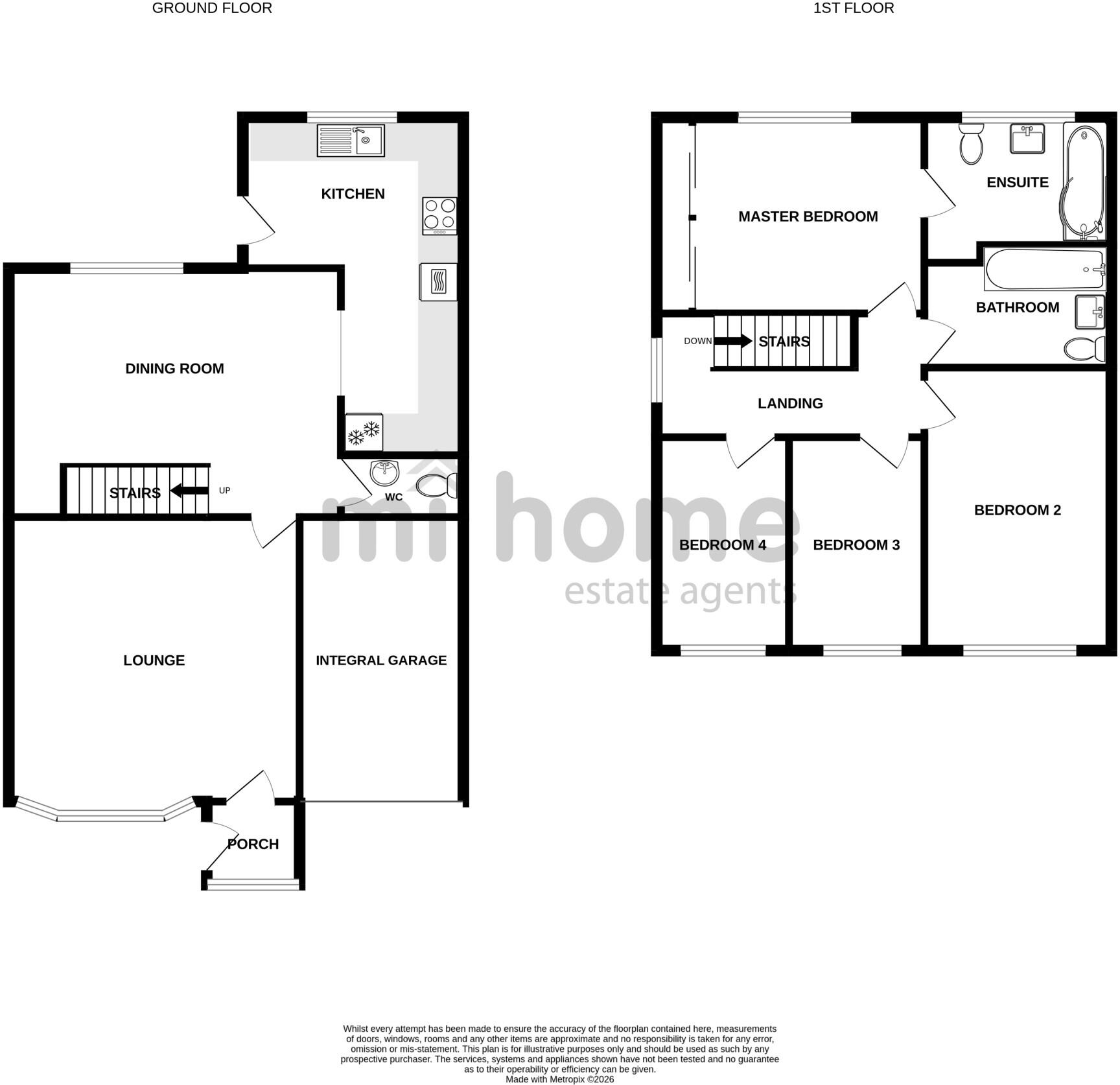 Wyre Avenue, Kirkham, Preston, PR4 floorplan
