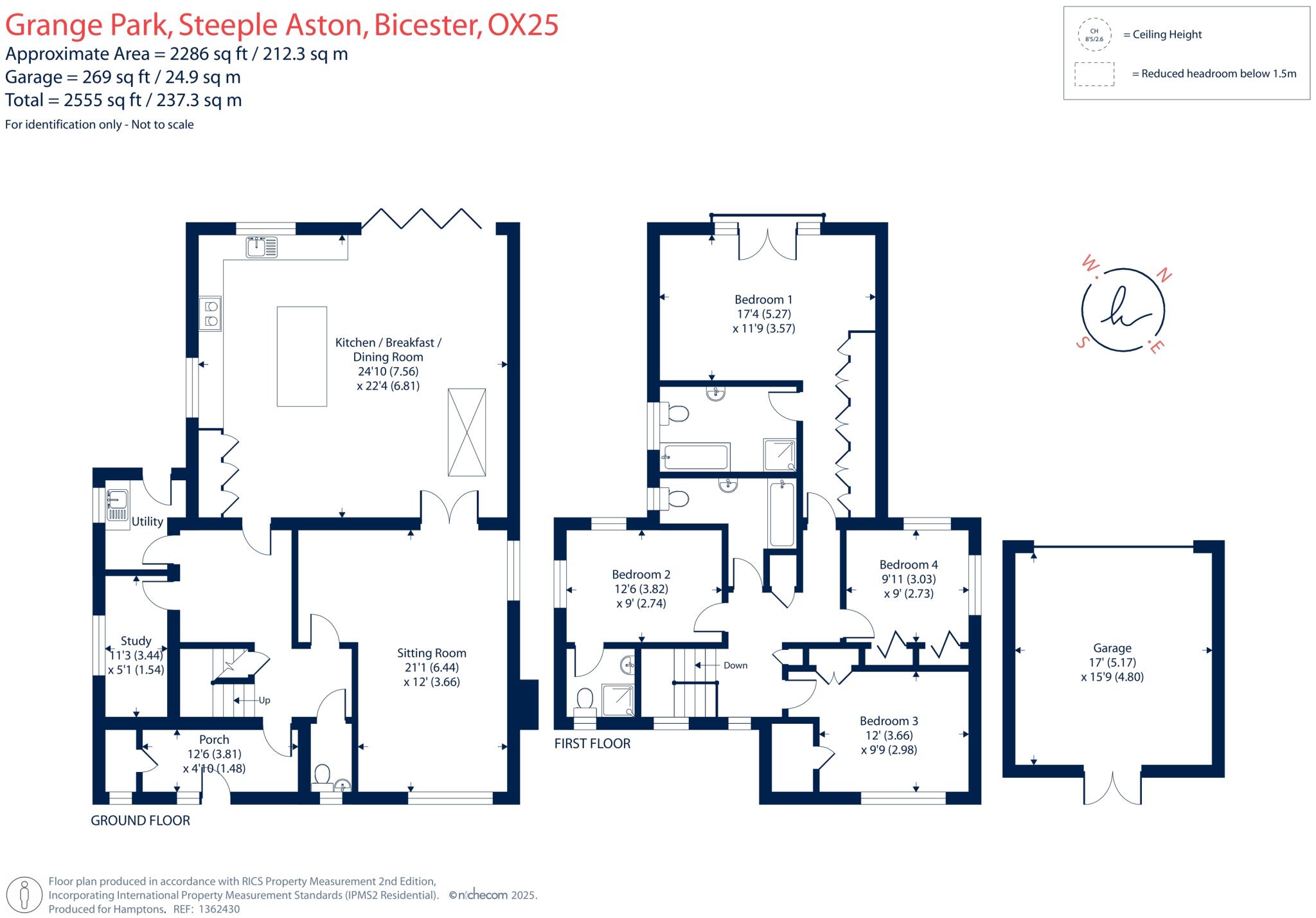 Grange Park, Steeple Aston, OX25 floorplan