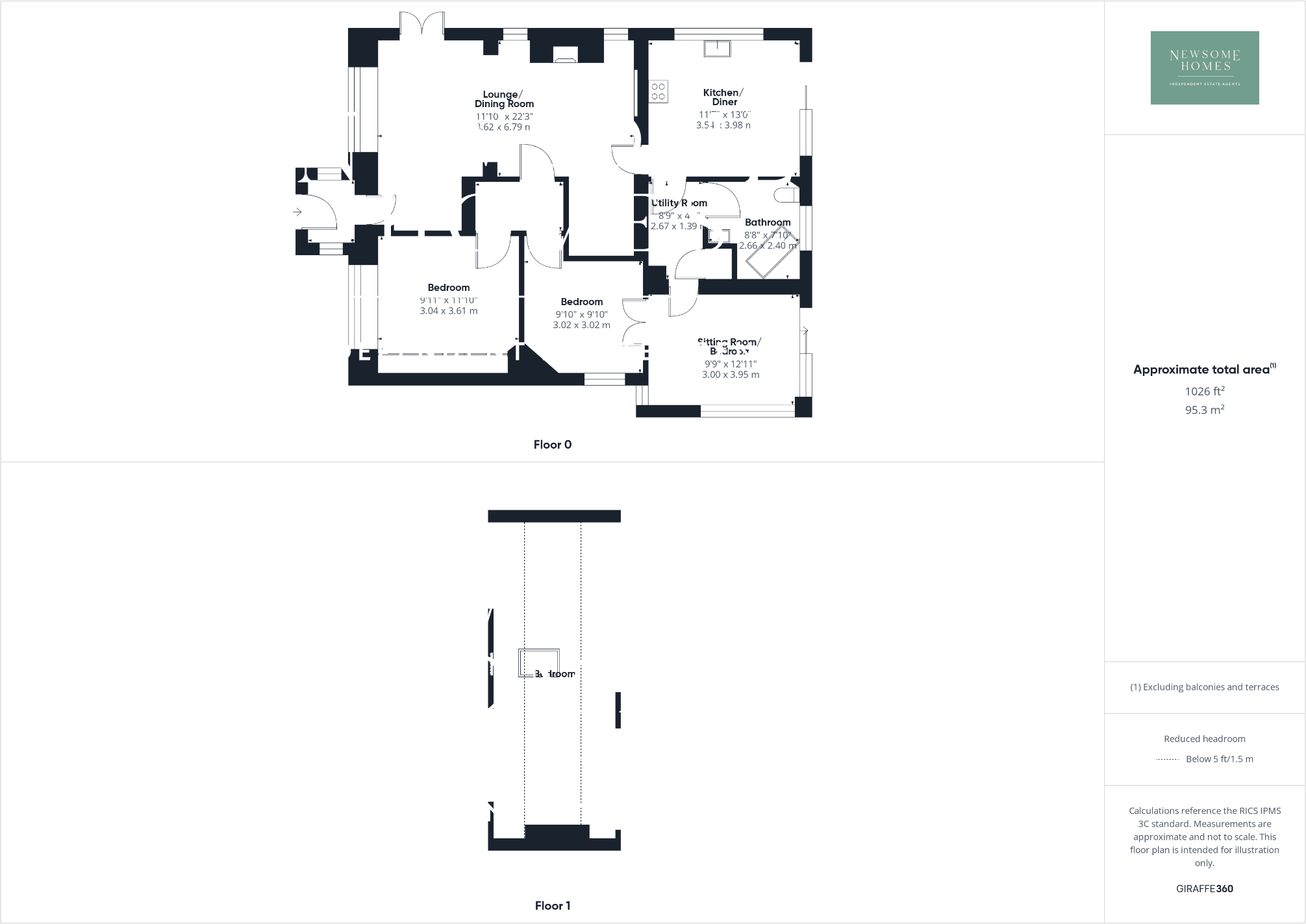 Bryn Hyfryd, Gorsedd floorplan