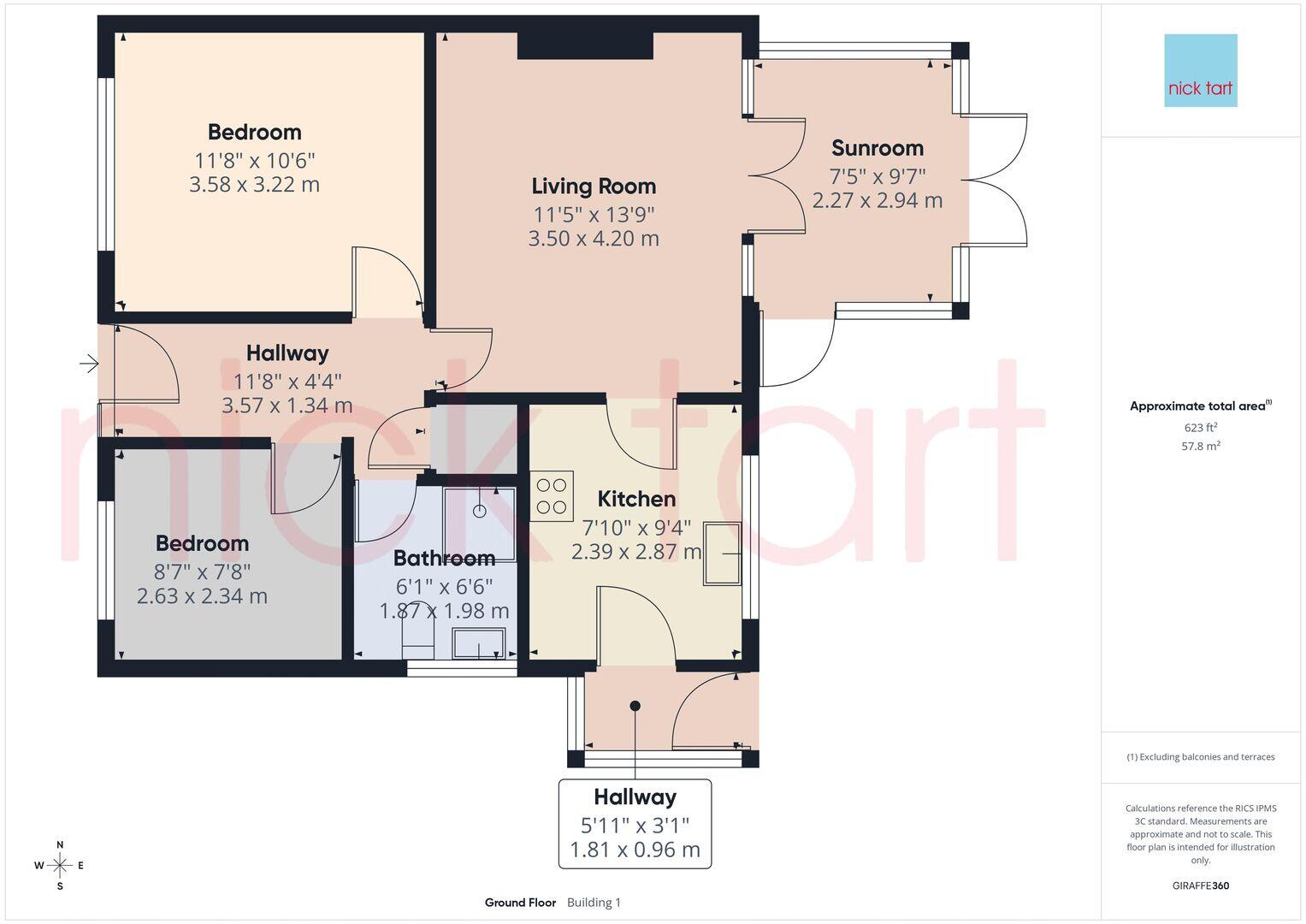 Birchlands, Bridgnorth floorplan
