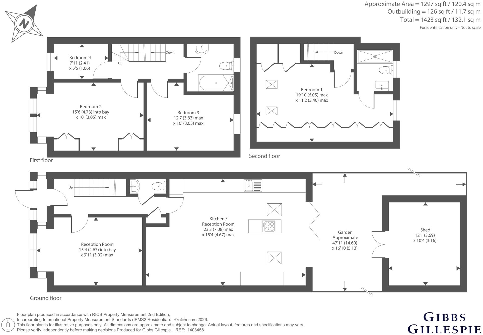 Curzon Road, Ealing floorplan