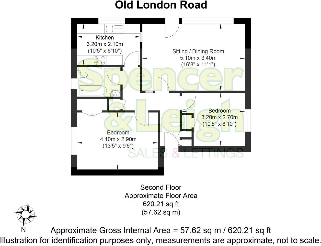 Old London Road, Patcham, Brighton floorplan