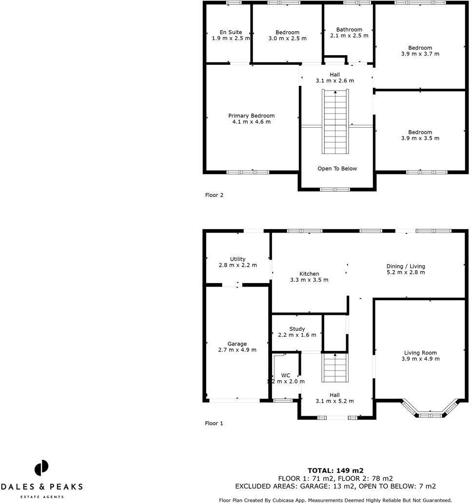 Millside, Plot 2, Longedge Lane, Wingerworth, Chesterfield, S42 floorplan