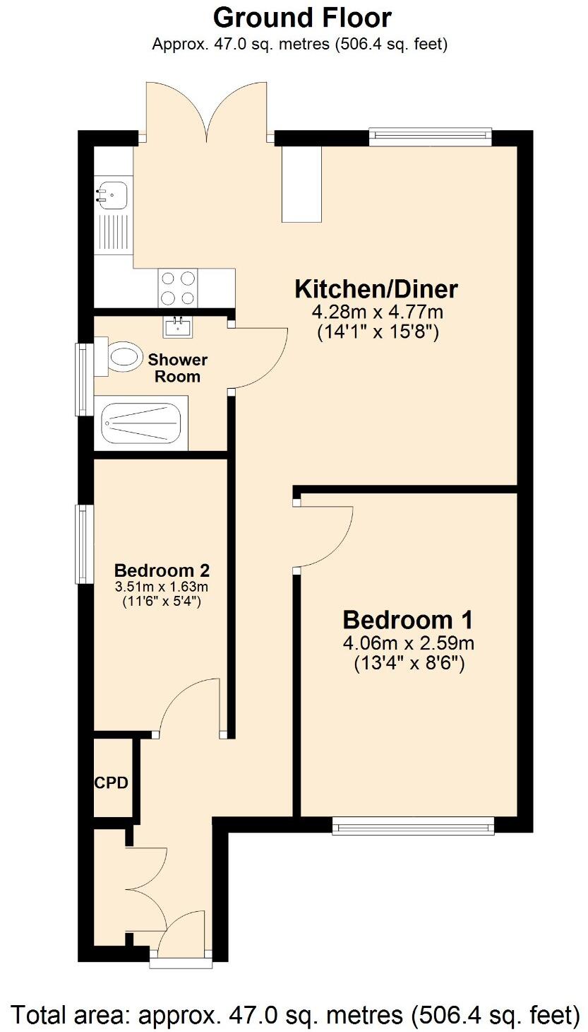 Duddon Close, West End, Southampton, Hampshire. SO18 3QB floorplan