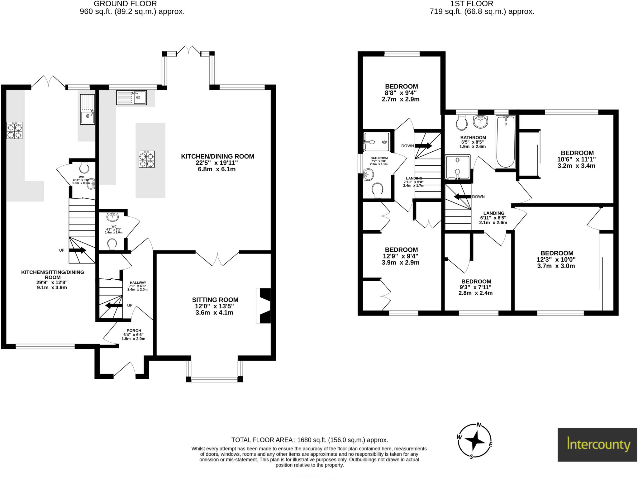 Prestwick Drive, Bishop`s Stortford, Herts, CM23 floorplan
