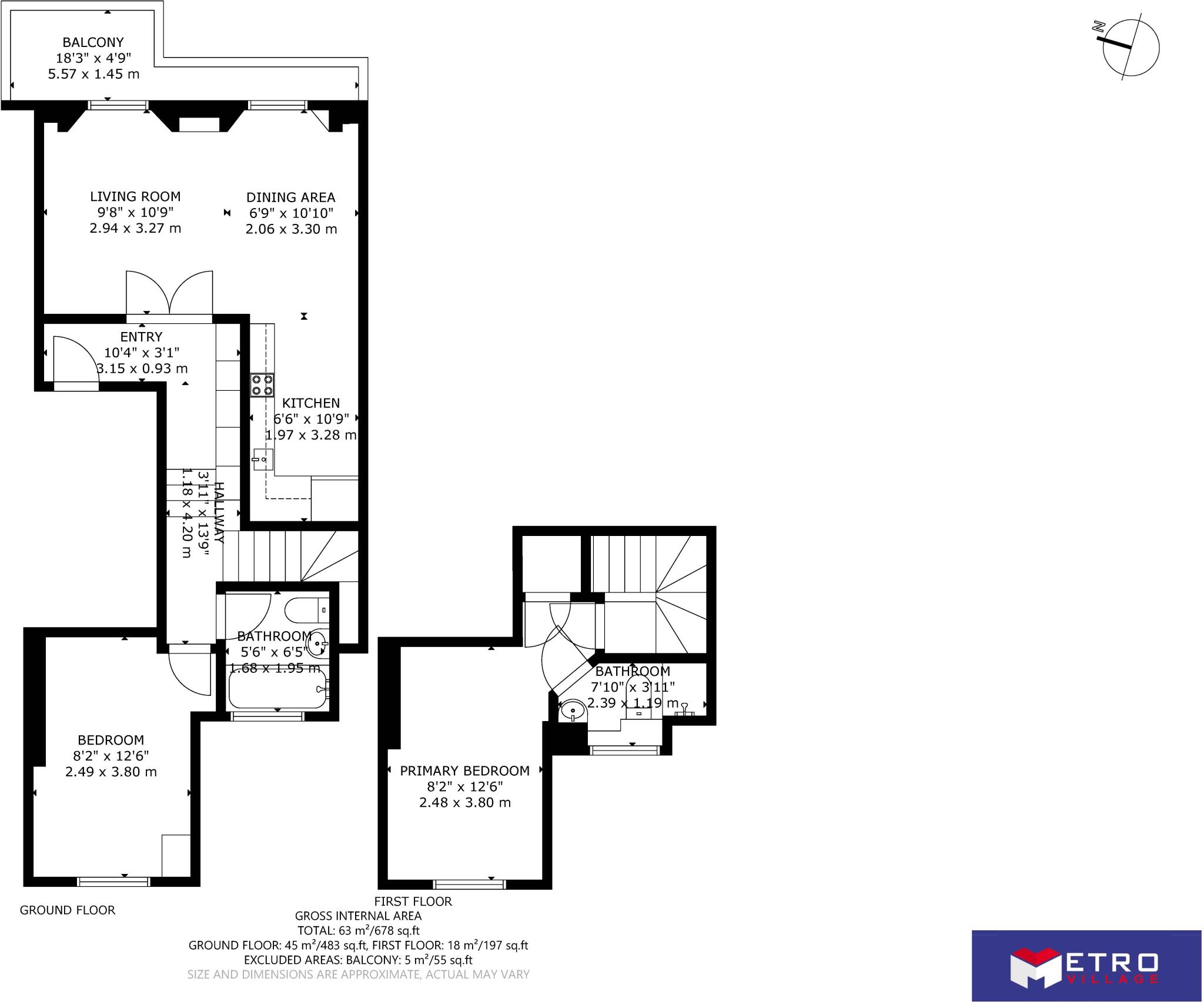 Monmouth Road, London, W2 floorplan