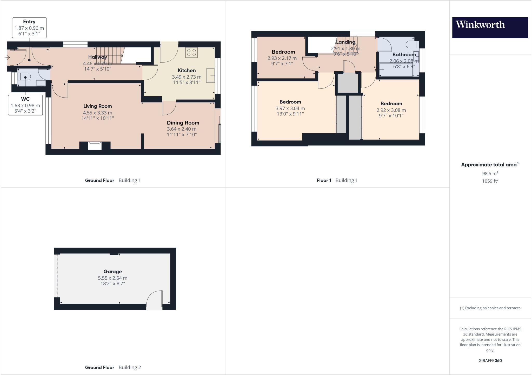 Dalby Crescent, Newbury, Berkshire, RG14 floorplan