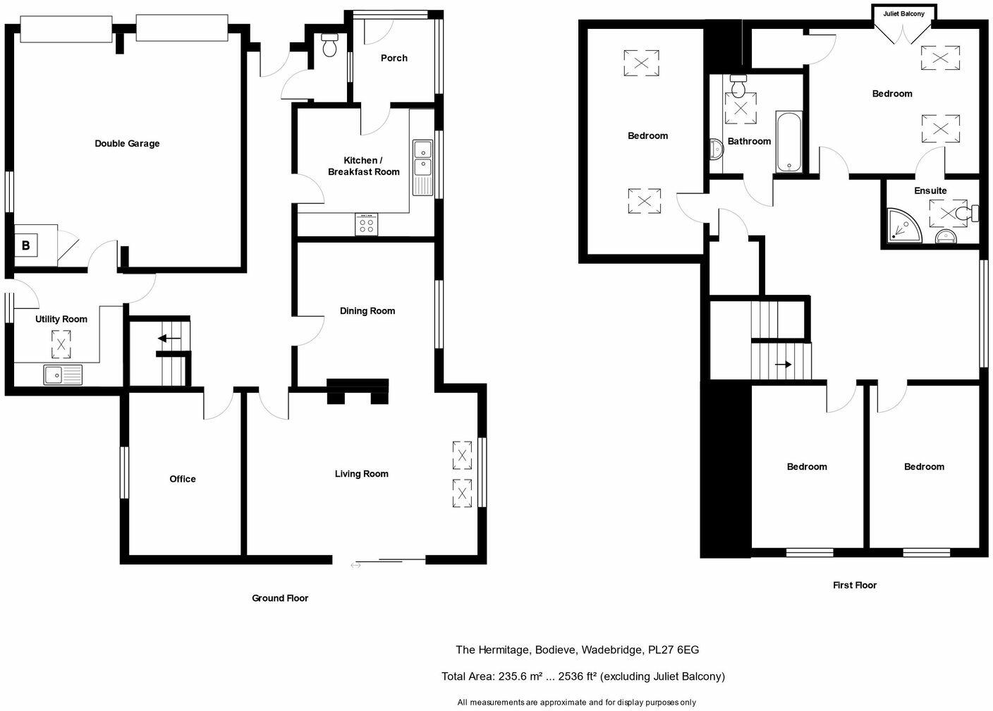 Bodieve, Wadebridge, PL27 floorplan