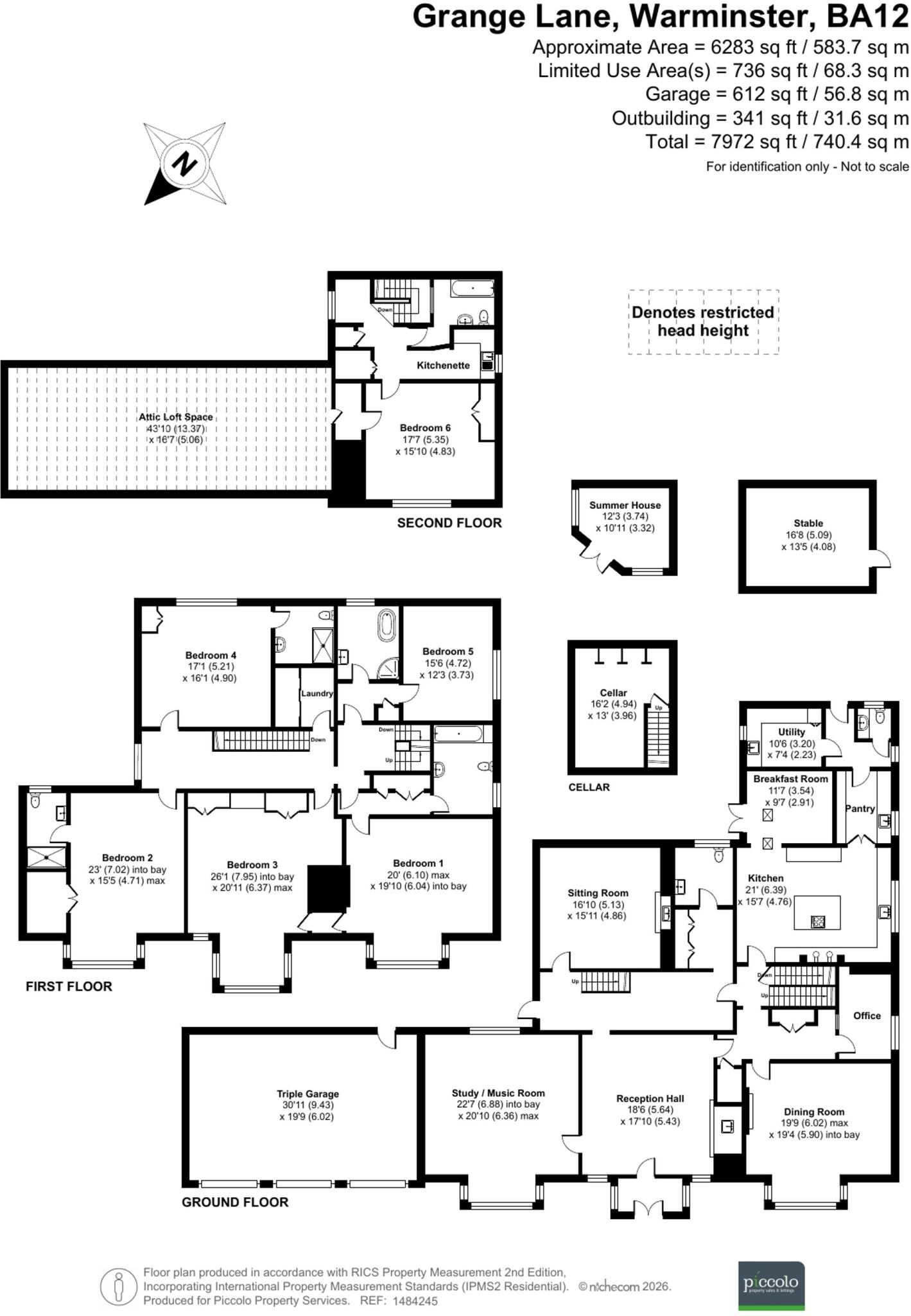 Grange Lane, Warminster, BA12 floorplan