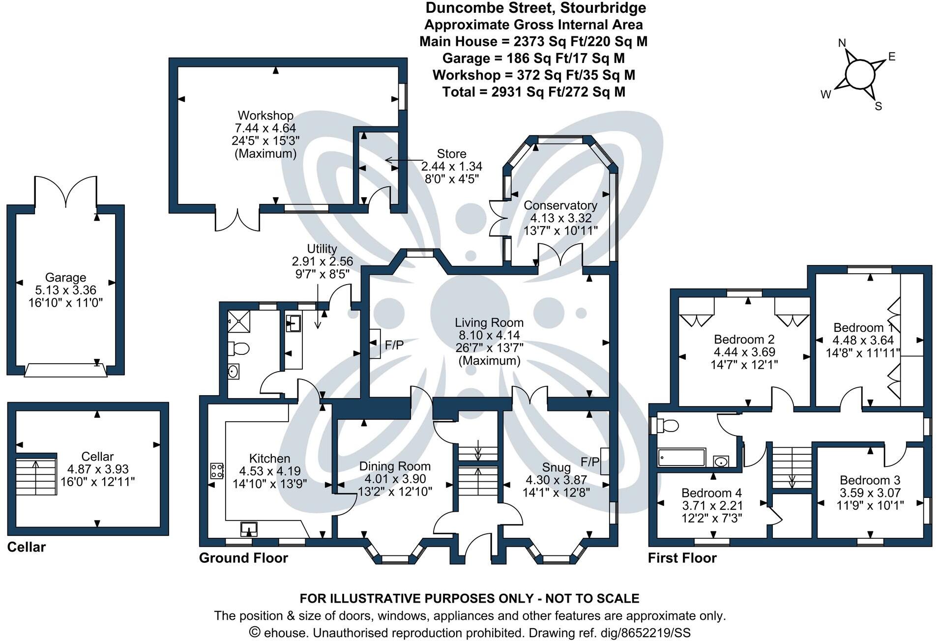 Duncombe Street, Stourbridge, DY8 floorplan