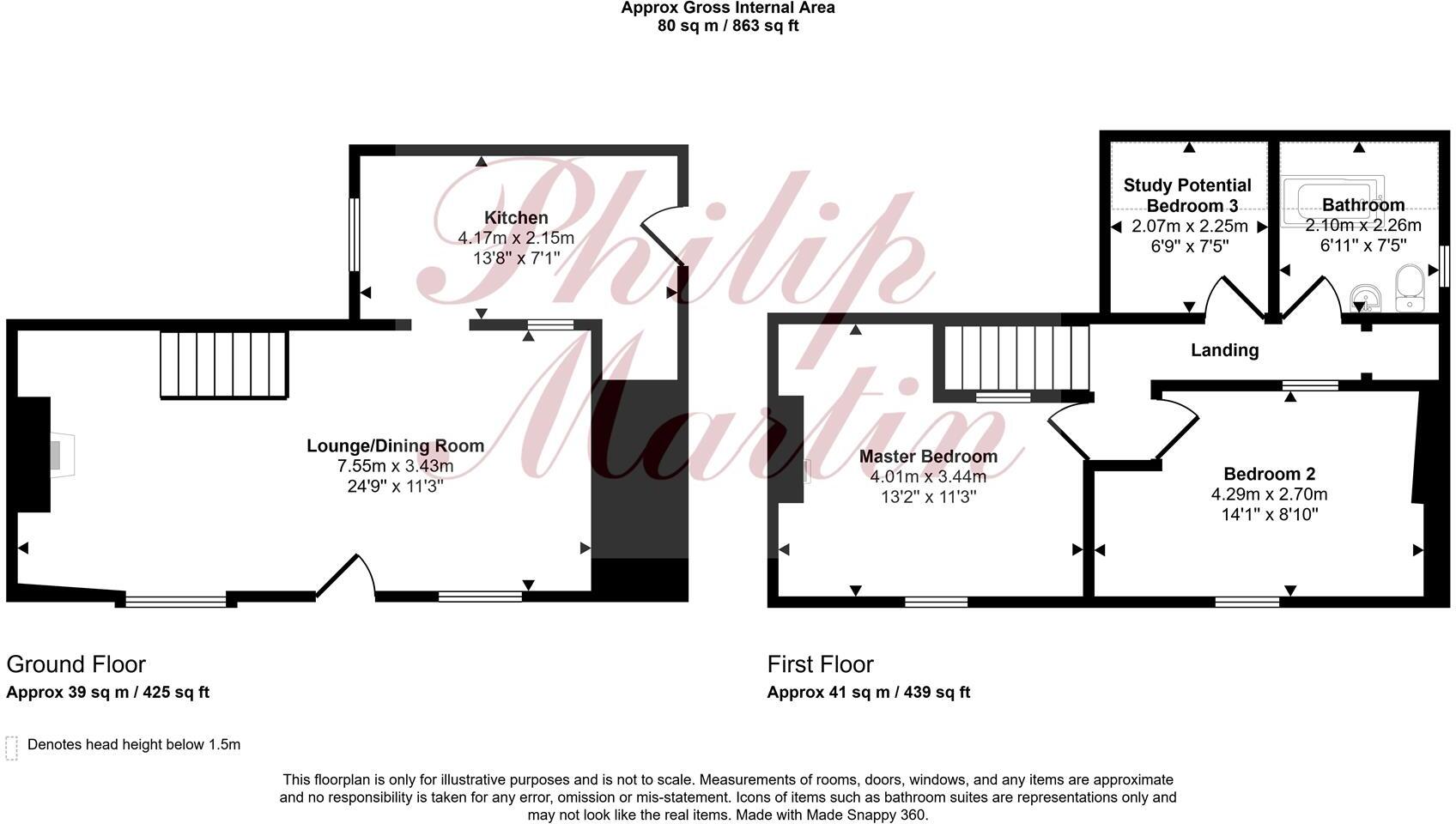 Nr. Chacewater, Truro floorplan