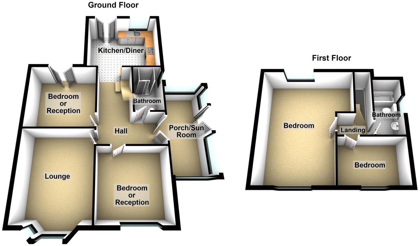 31 Laurel Avenue, Chadderton, OL9 0NJ floorplan
