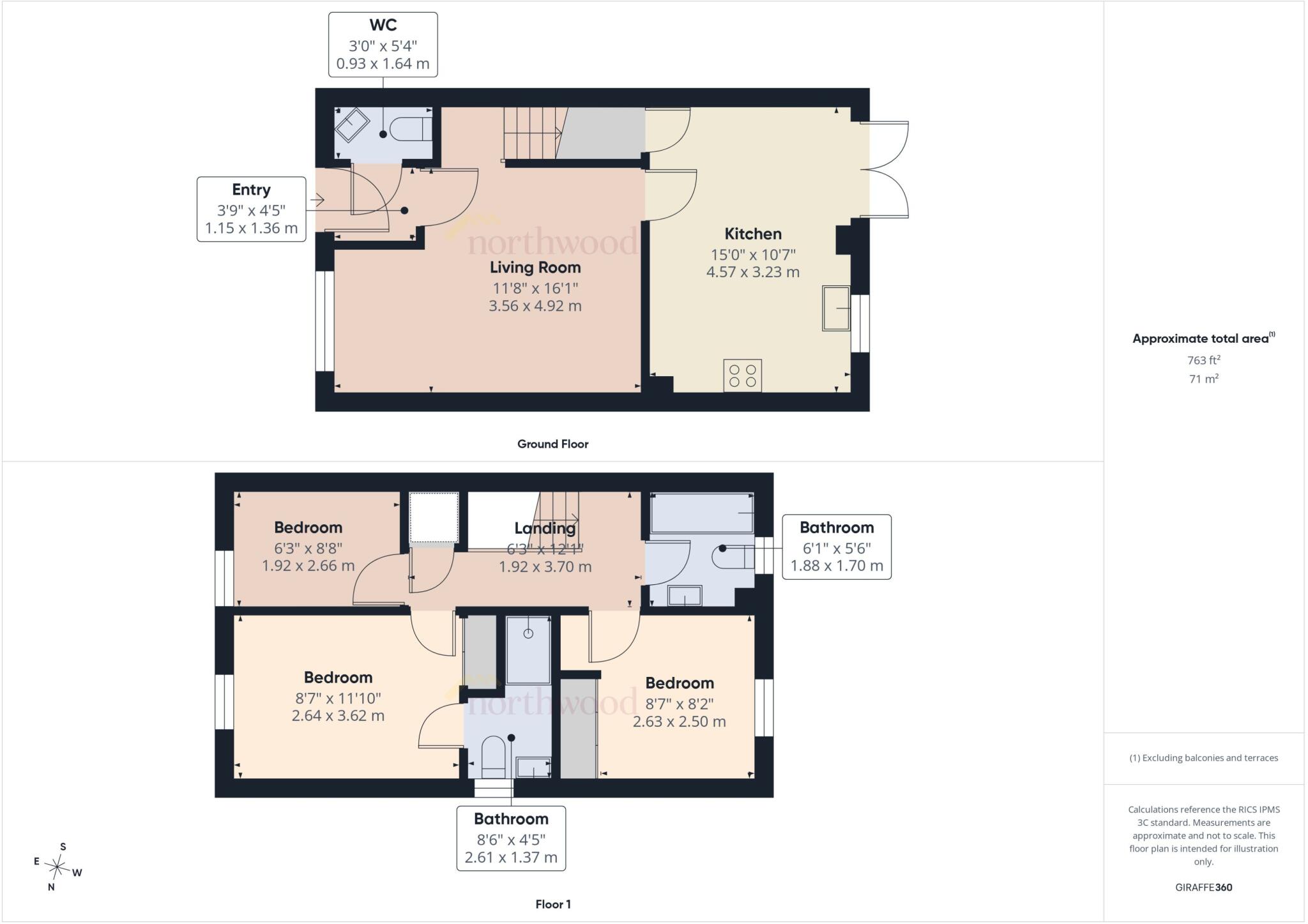 St.Agnes Close, Bedhampton, Havant, PO9 floorplan