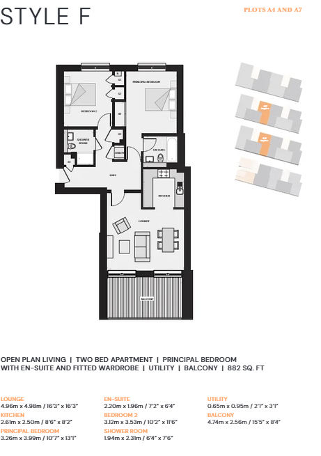 Plot A7 Millside Meadows floorplan