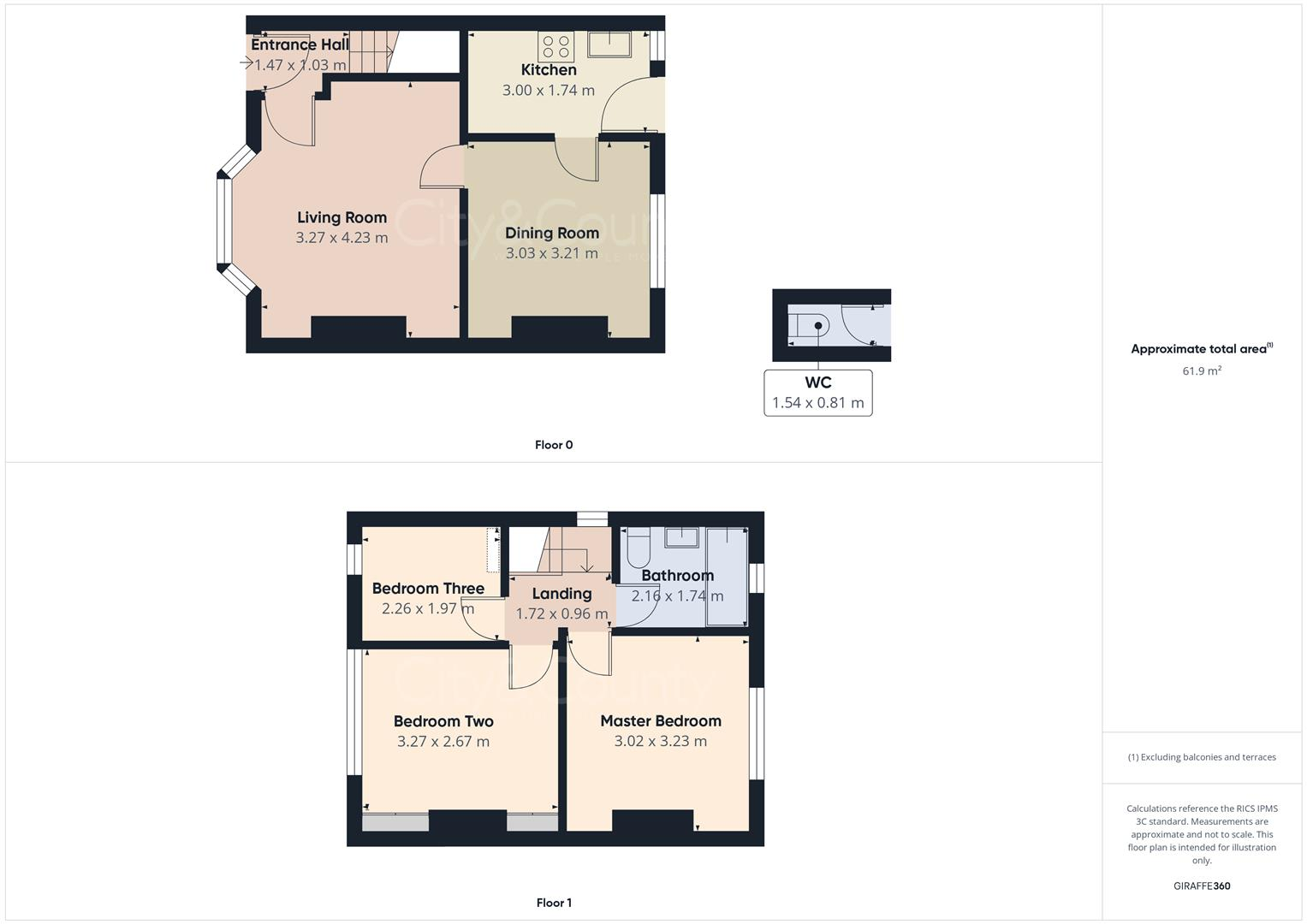 Brewster Avenue, Peterborough floorplan