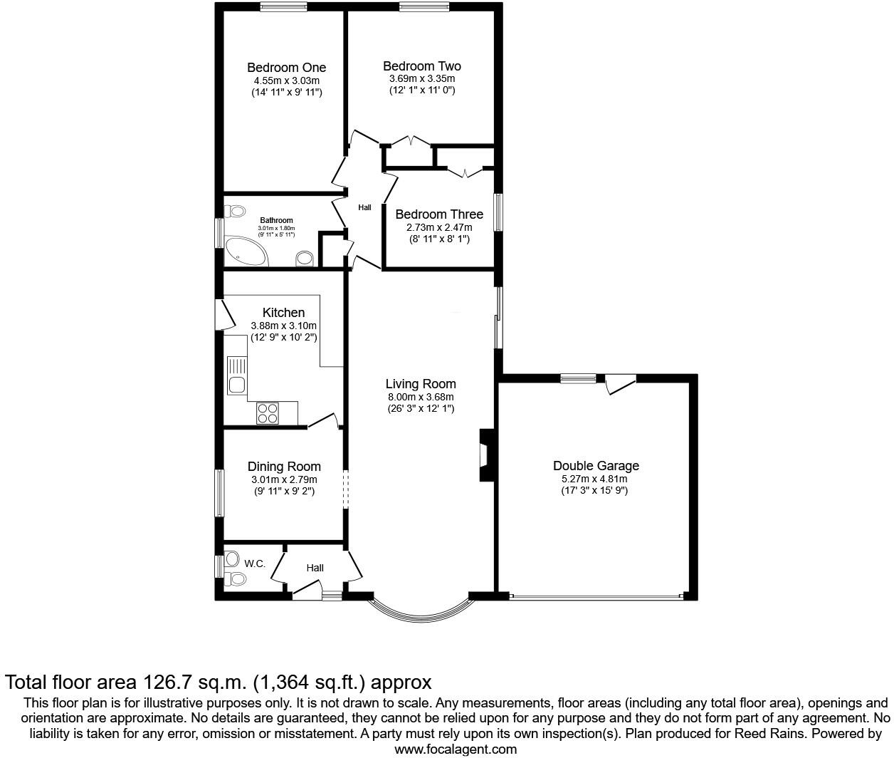 3, Peterborough Close, Macclesfield, Cheshire, SK10 floorplan