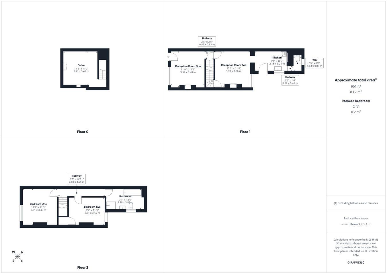 Portland Street, Warsop, Mansfield, NG20 floorplan
