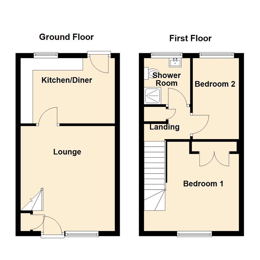 St. Albans View, Shiremoor floorplan