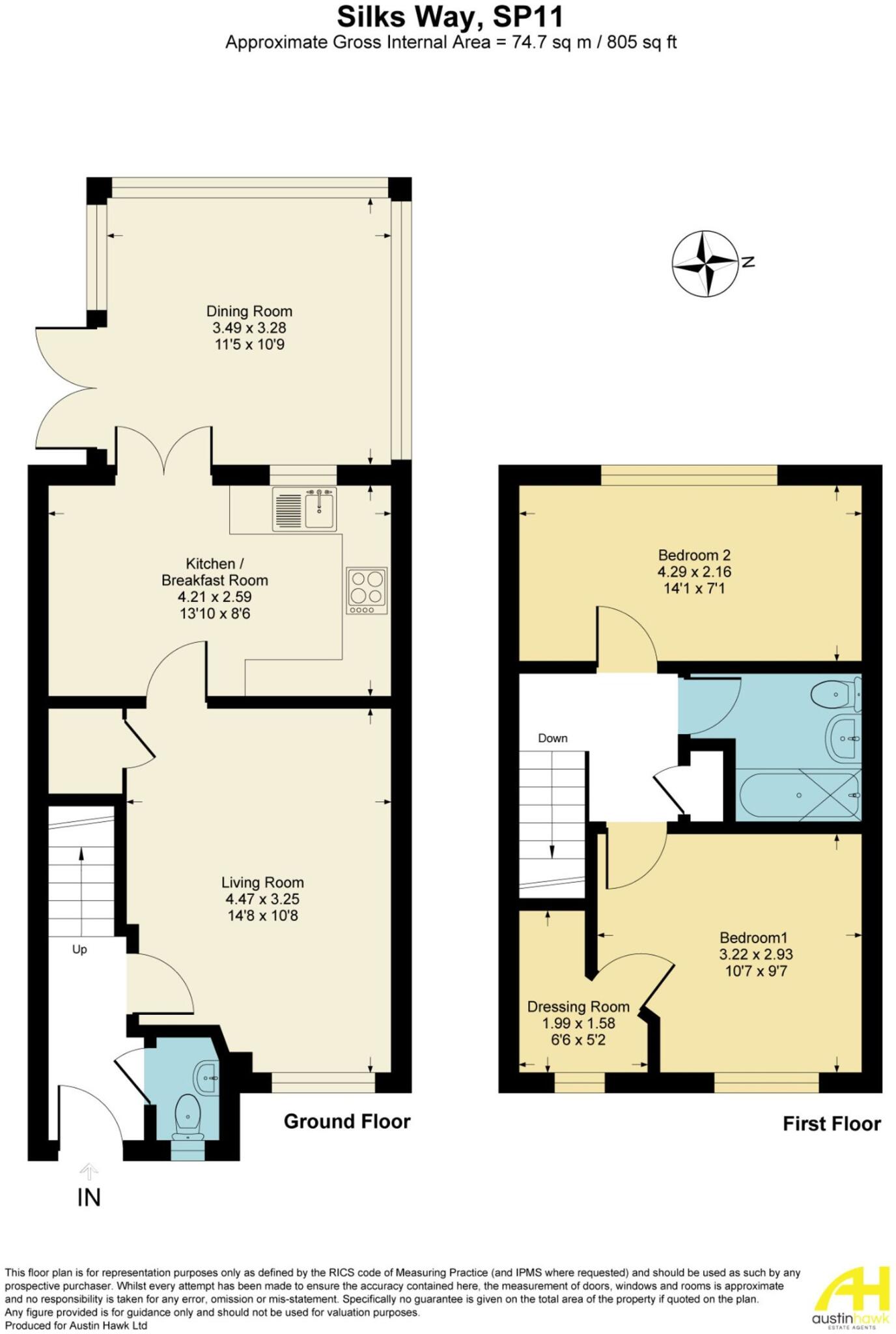 Silks Way, Andover, SP11 floorplan