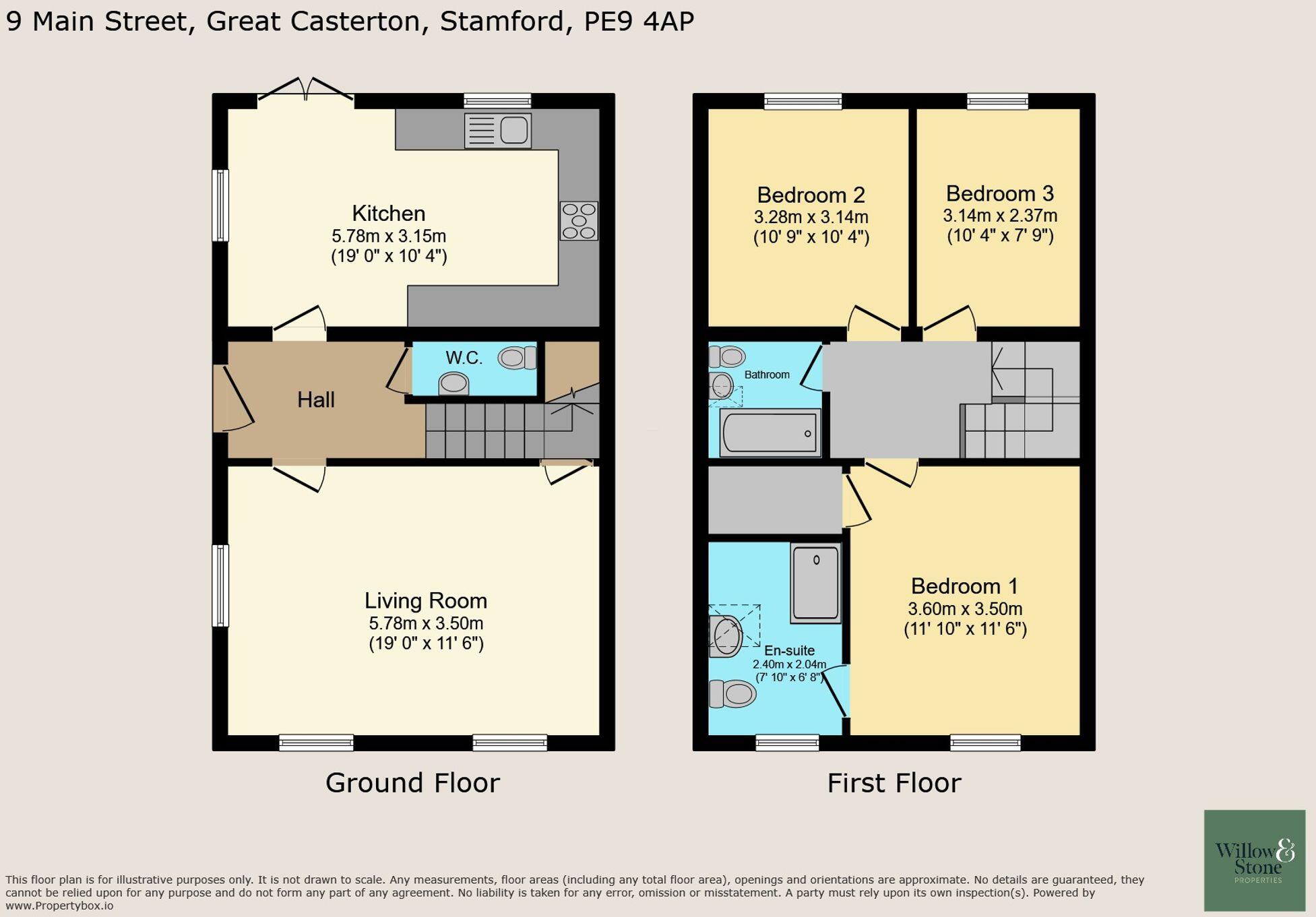 Kiln House, 9 Old Great North Road floorplan