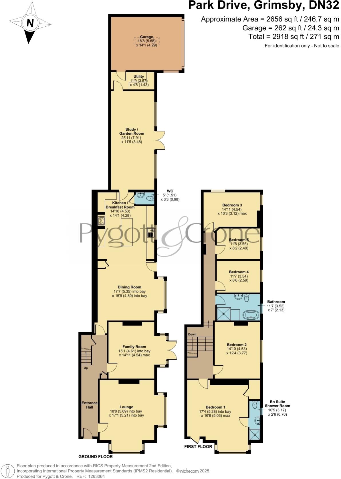 Park Drive, Grimsby, Lincolnshire, DN32 floorplan