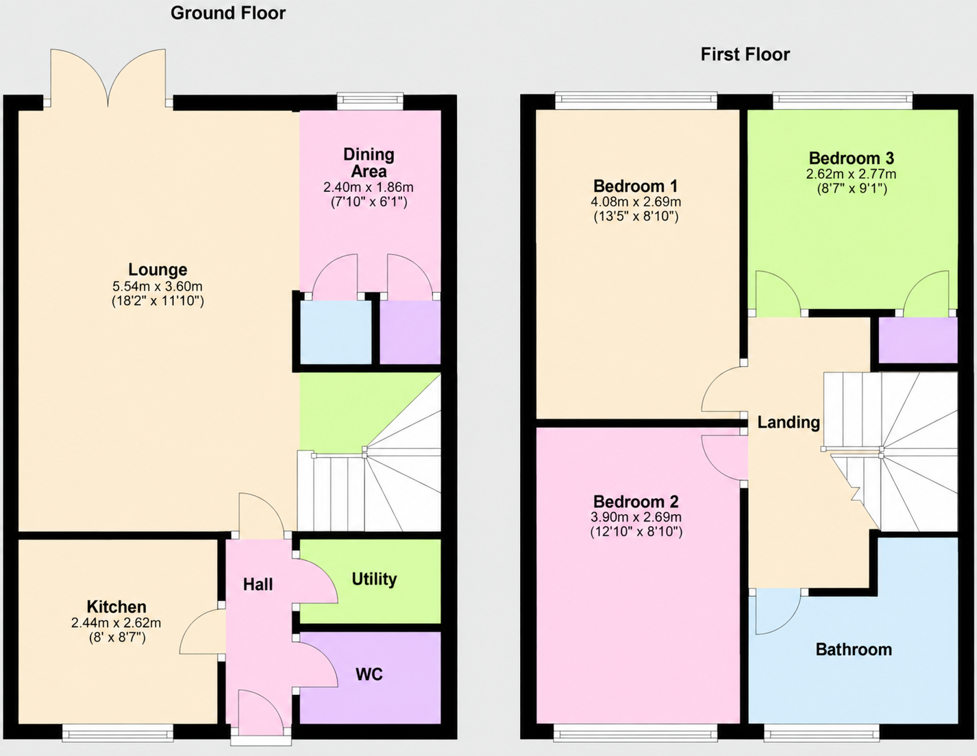 Rowan Avenue, Harraton, Washington, NE38 floorplan