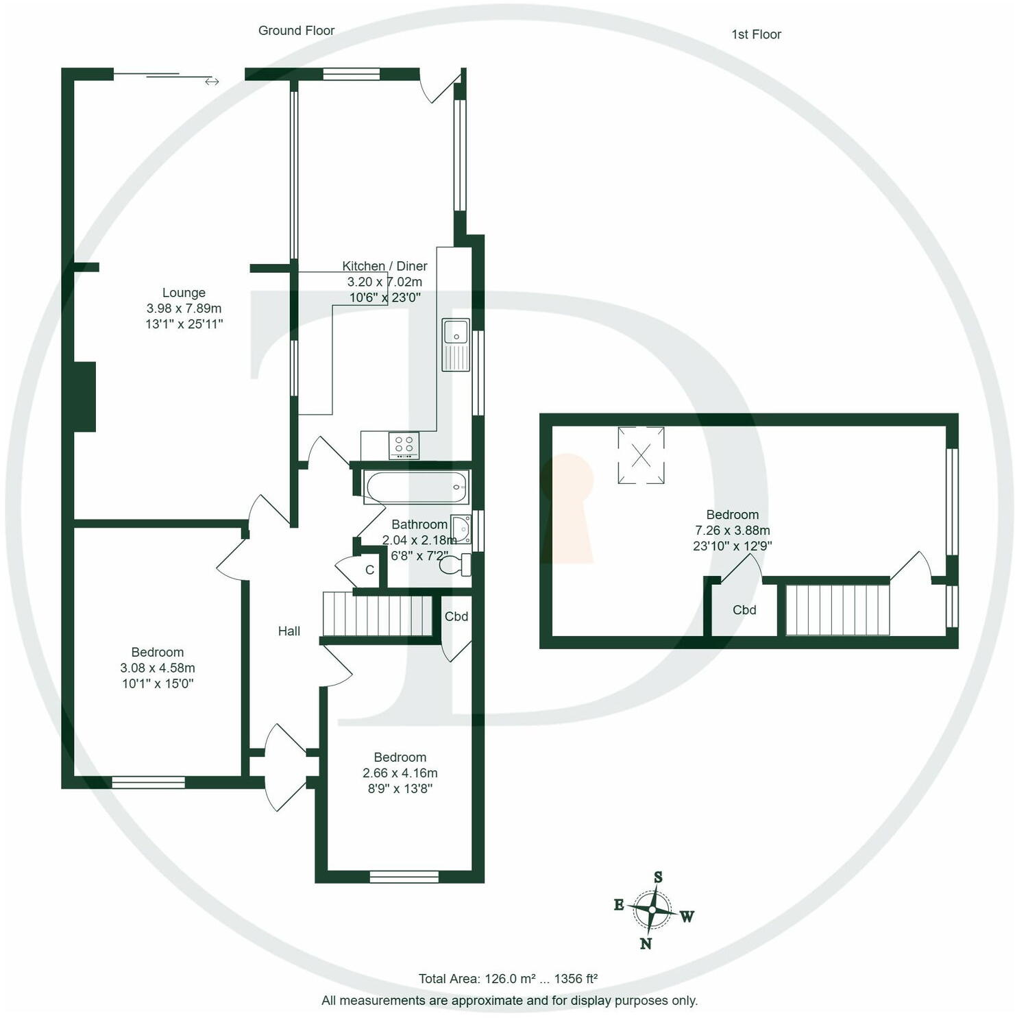 The Green, Whitby, Ellesmere Port, CH65 floorplan