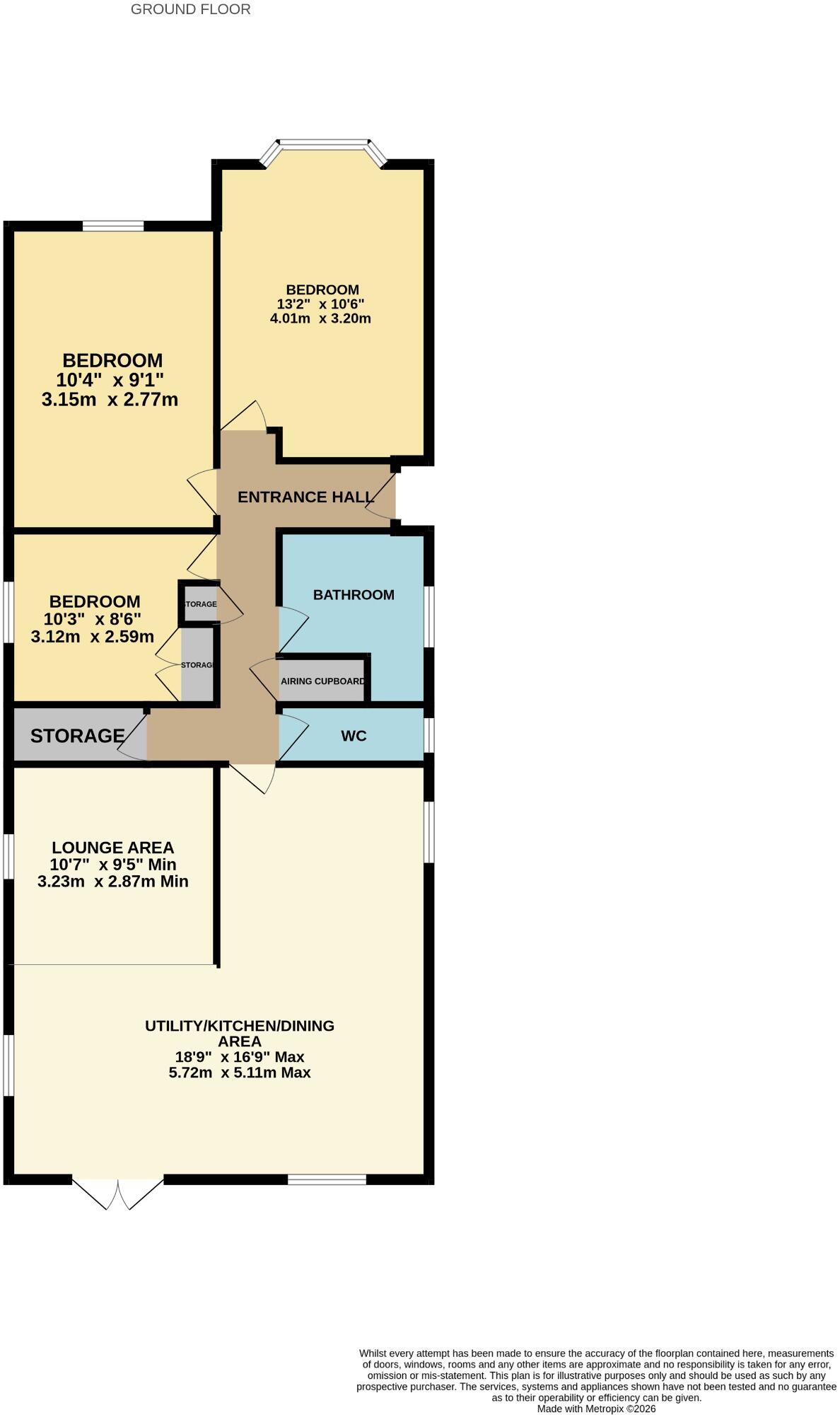 Ivor Close, Holbury, Southampton, Hampshire, SO45 floorplan