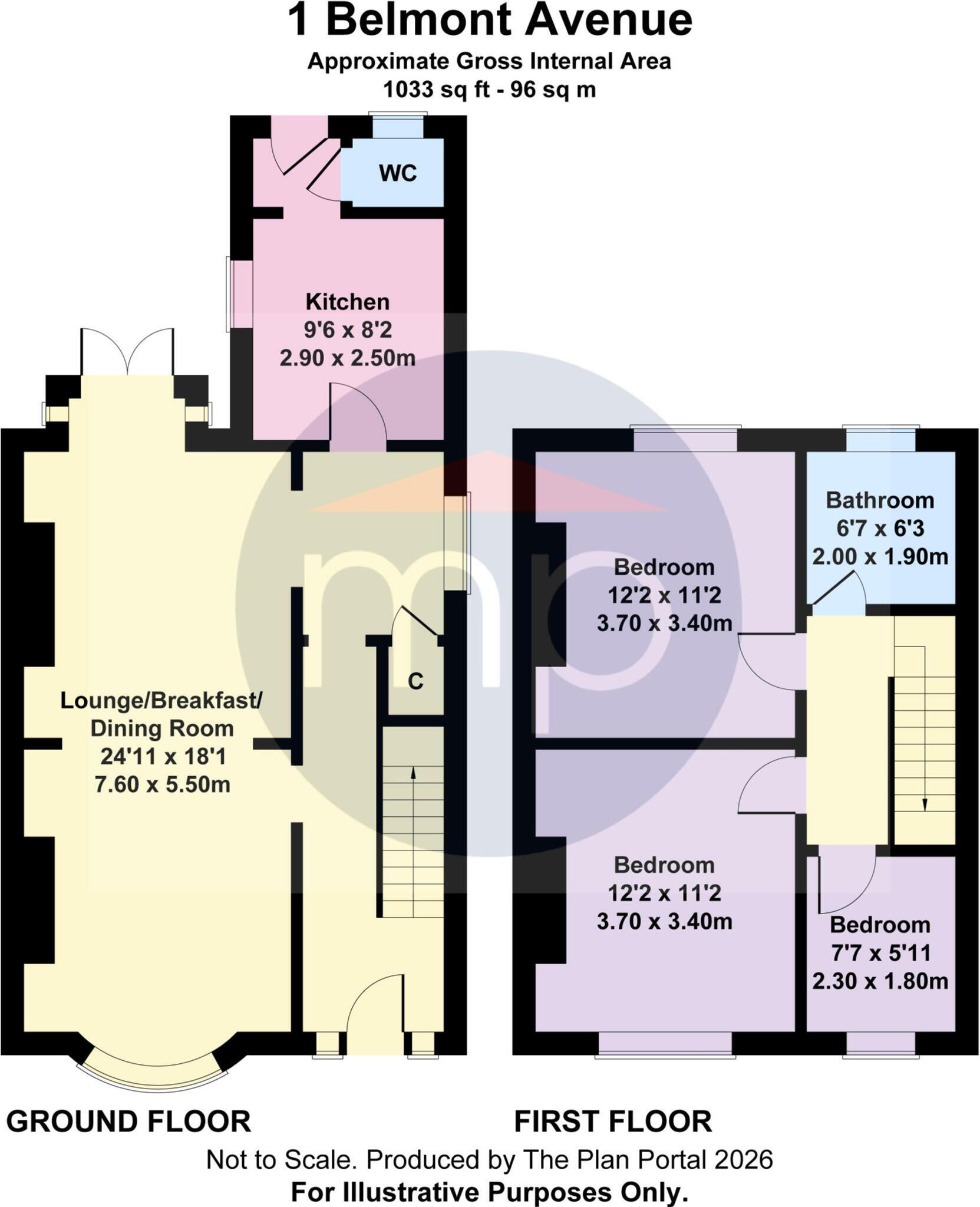 Belmont Avenue, South Bank, TS6 floorplan