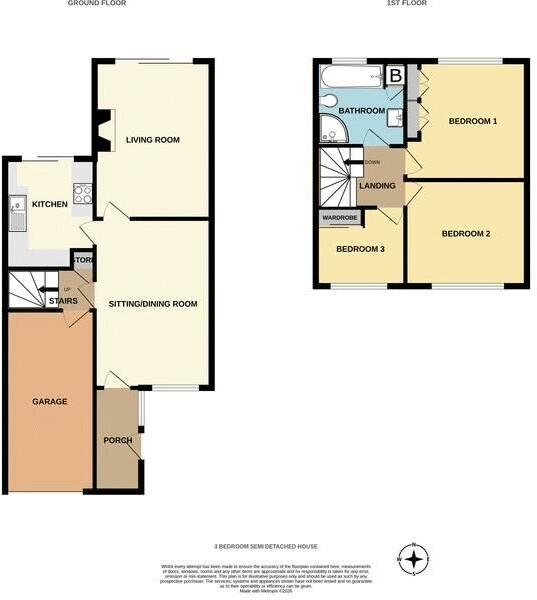 Melford Close, SEDGLEY, DY3 3QU floorplan