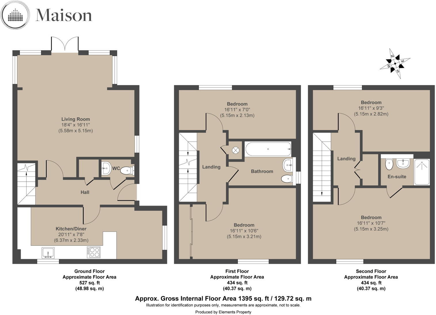 Edington Way, Kings Hill, West Malling, ME19 4SW floorplan